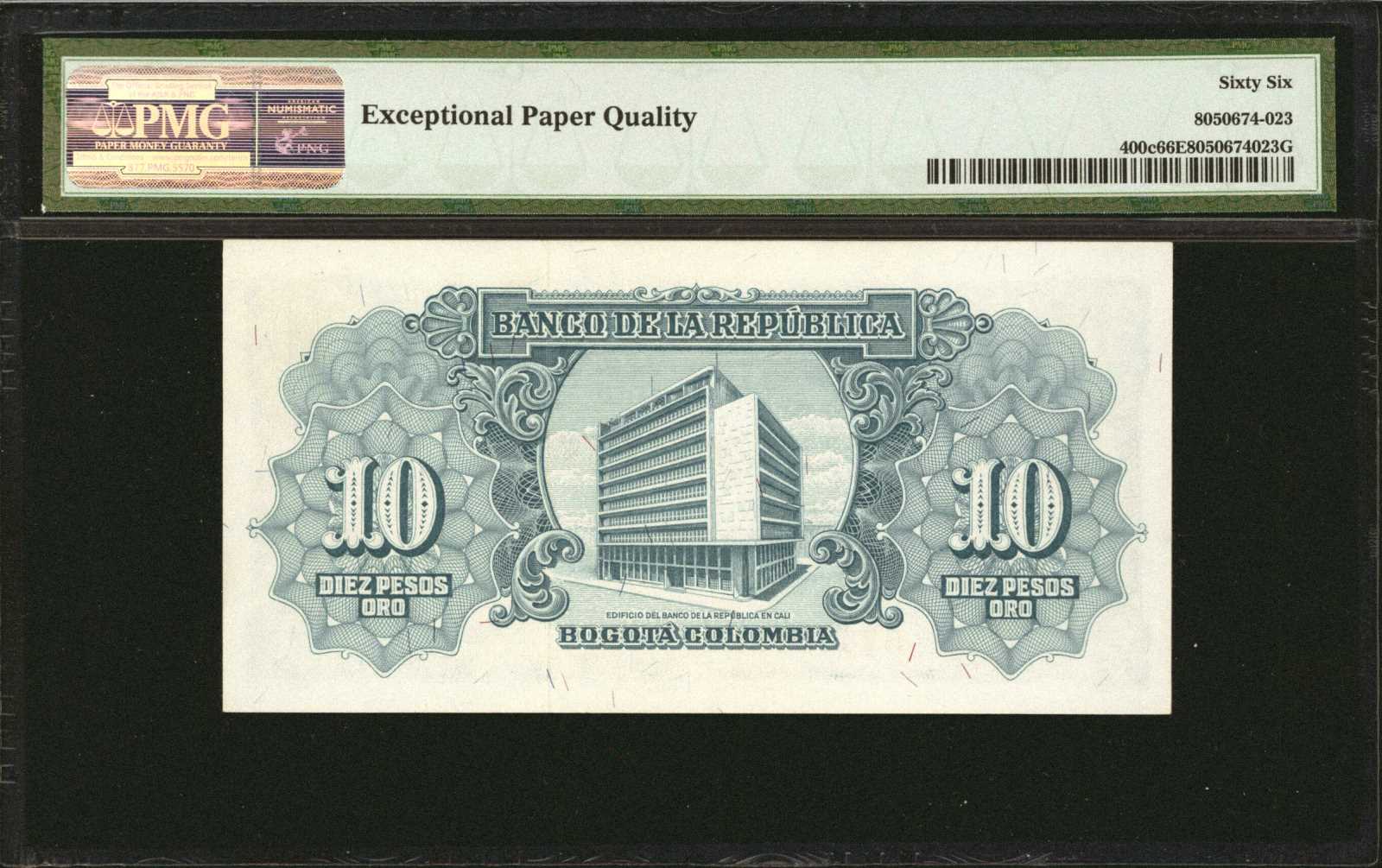 image for: Colombia  10 pesos oro(B941dp)