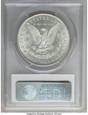 image for: 1878 7/8TF $1 Weak, VAM-41C, MS63 PCGS. PCGS Population: (1676/1242). NGC Census: (531/173). CDN: $220 Whsle. Bid for NGC/P...