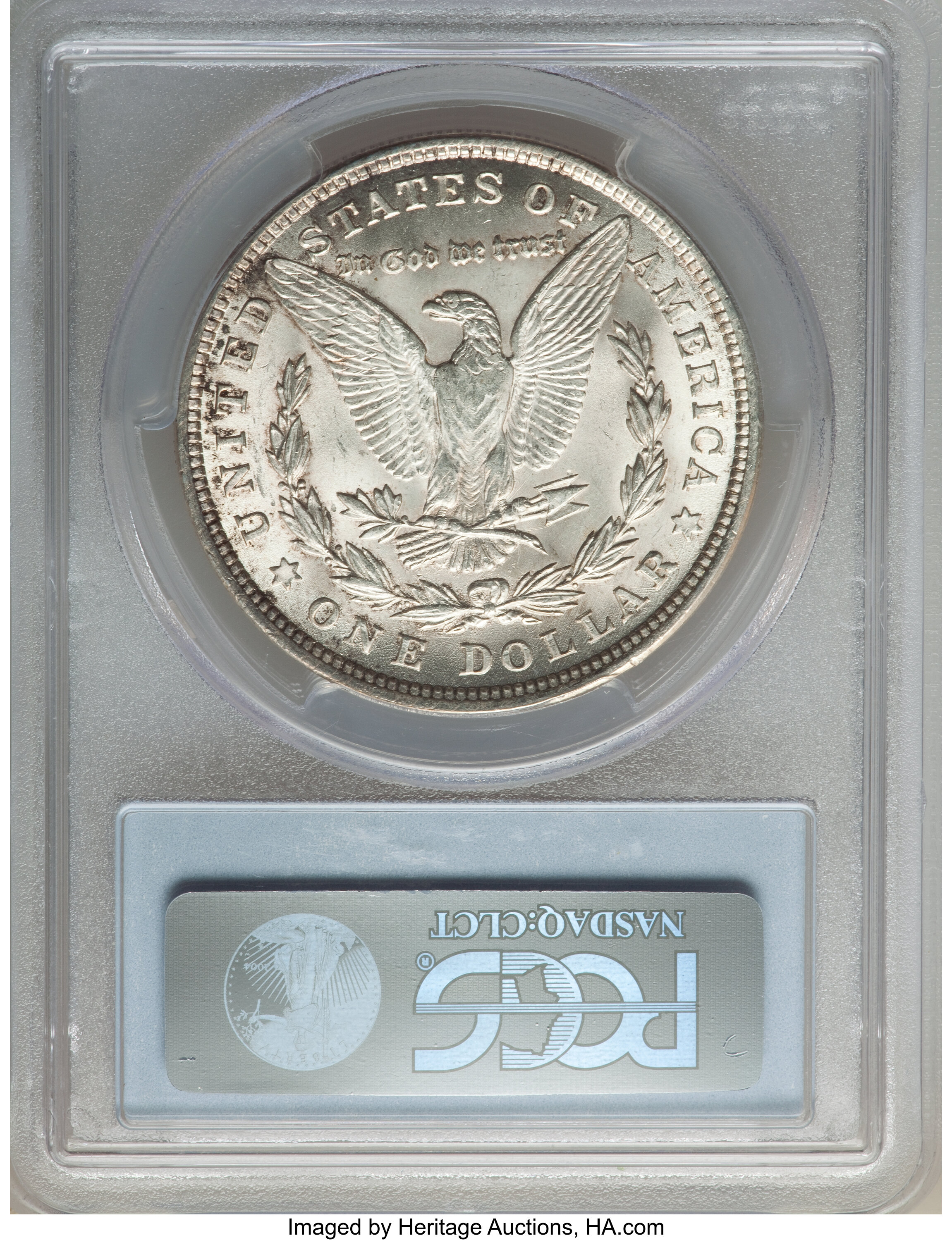 1921 $1  Morgan, Pitted Reverse, VAM-41A MS64 thumbnail 8