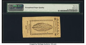 image for: New Jersey December 31, 1763 12s PMG Choice Uncirculated 64 EPQ....