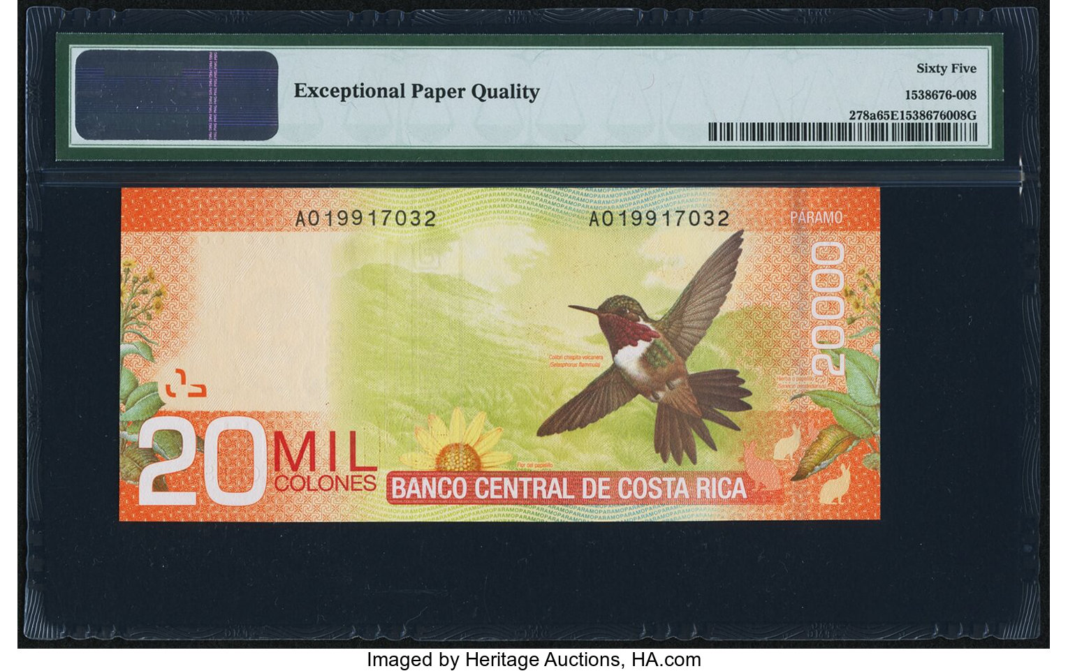 image for: Costa Rica  20,000 colones (B562b)