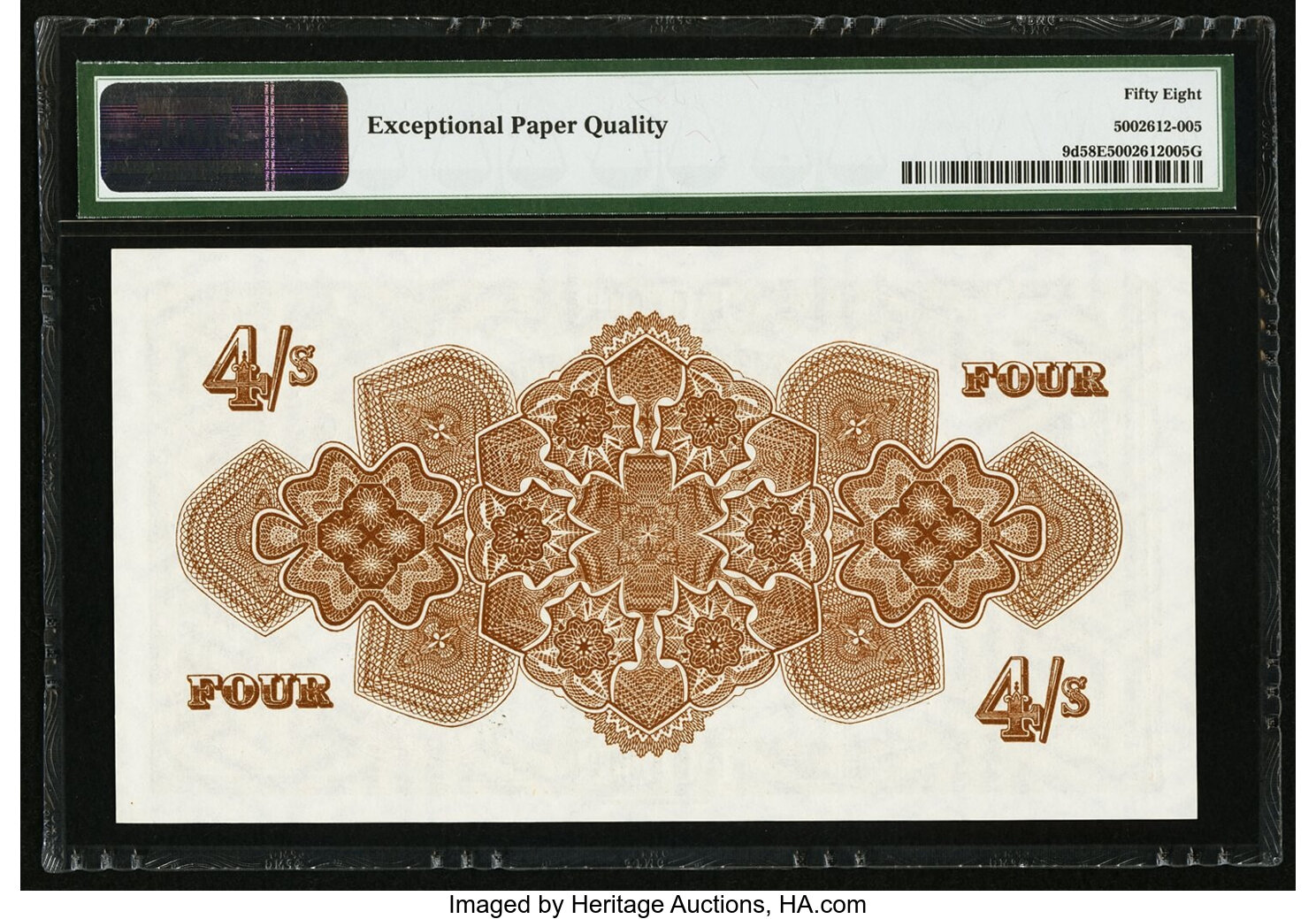 image for: Tonga  4 shillings(B109g)