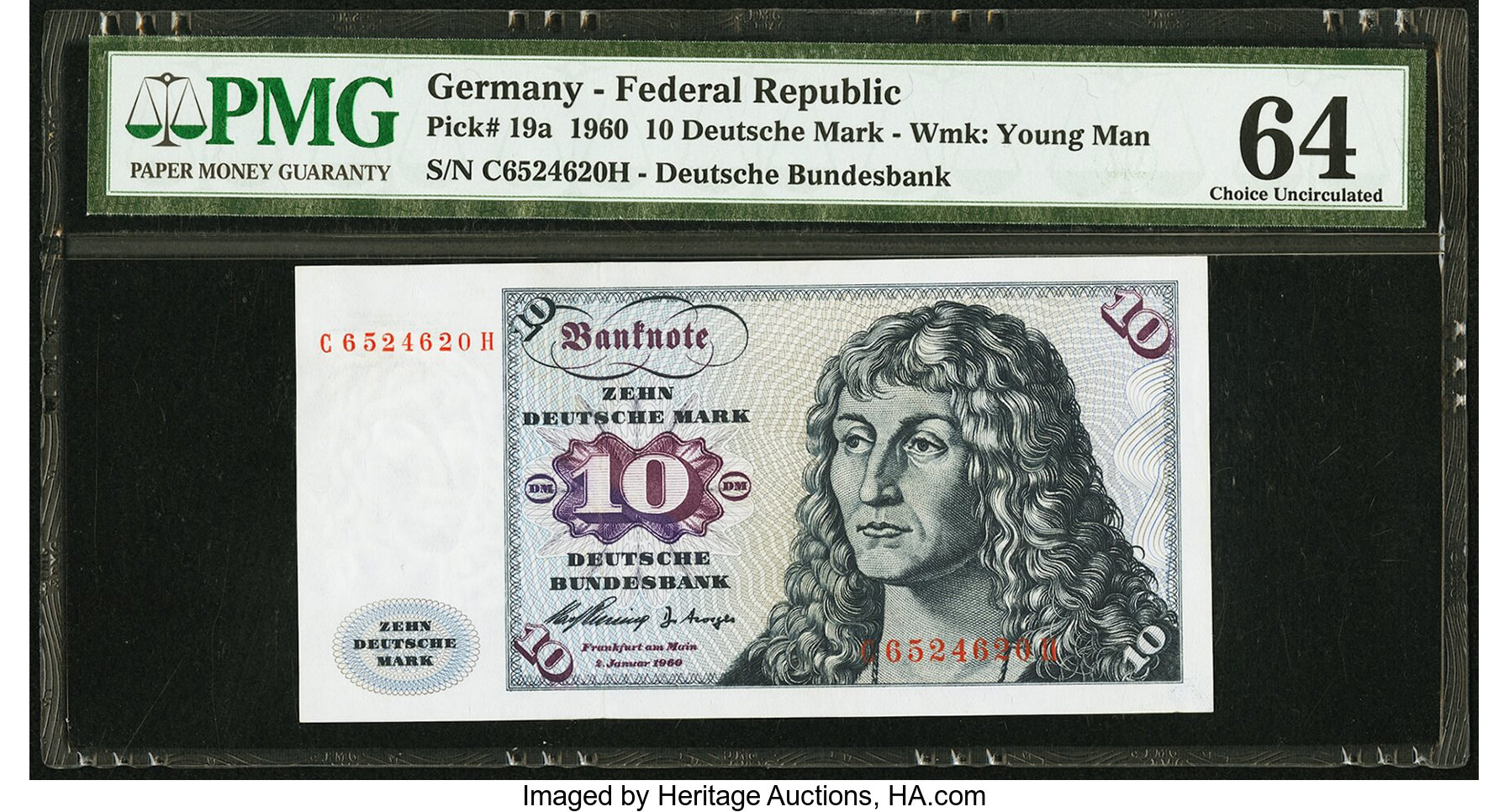 image for: Germany, Federal Republic of  10 deutsche mark (B202as)