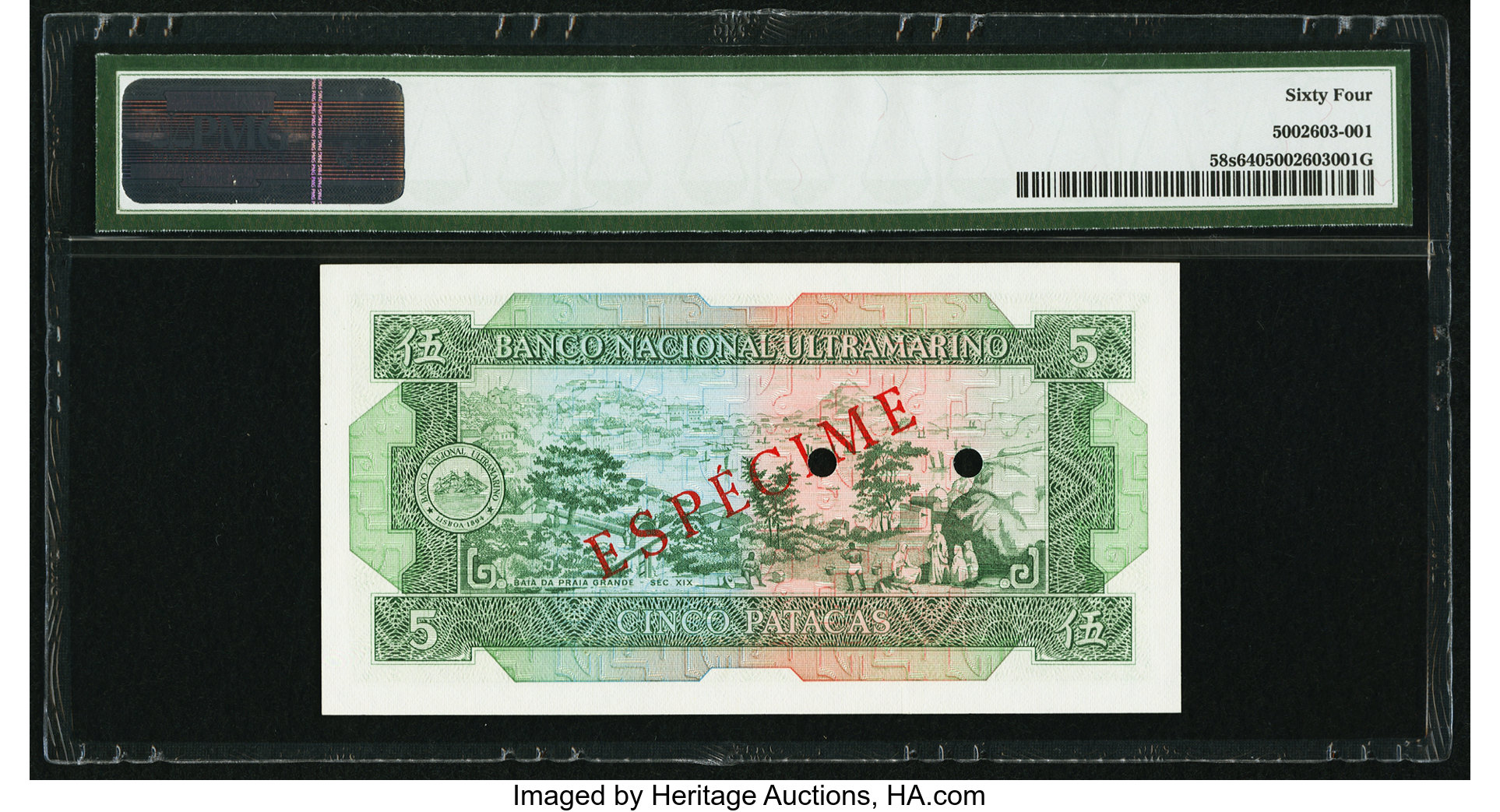 image for: Macau  5 patacas (B055ap)