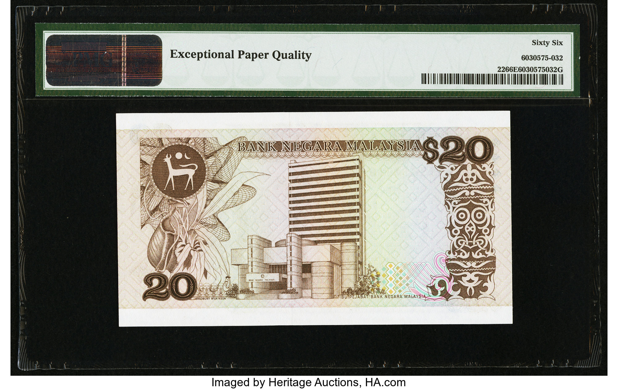 image for: Malaysia  20 ringgit (B122as)