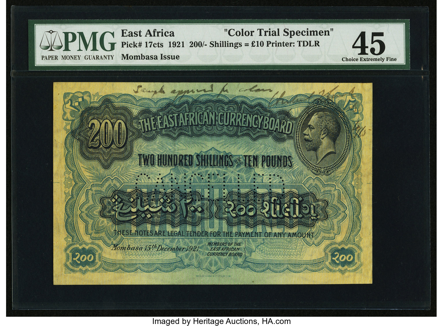  15th December 1921 Sig 1 Prefix A/1, A/2 