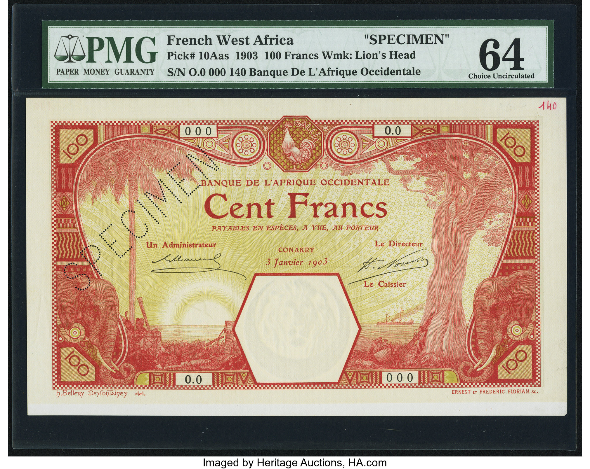 image for: French West Africa  50 francs (B103Pa)