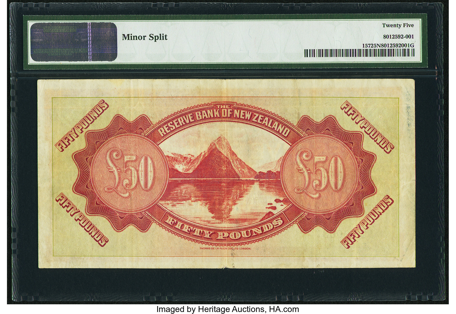image for: New Zealand  50 pounds (B104as)