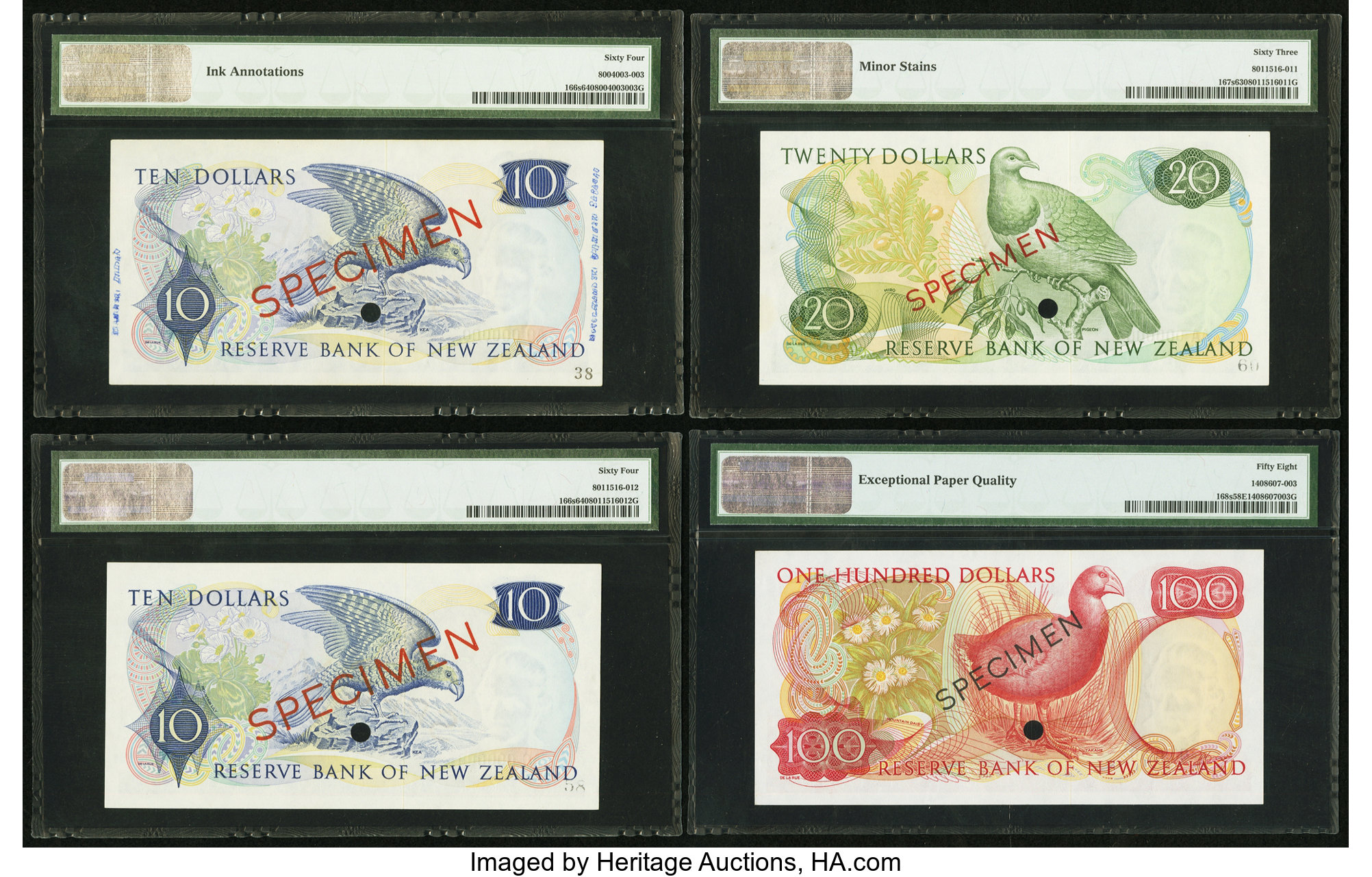 image for: New Zealand  10 dollars (B113ds)