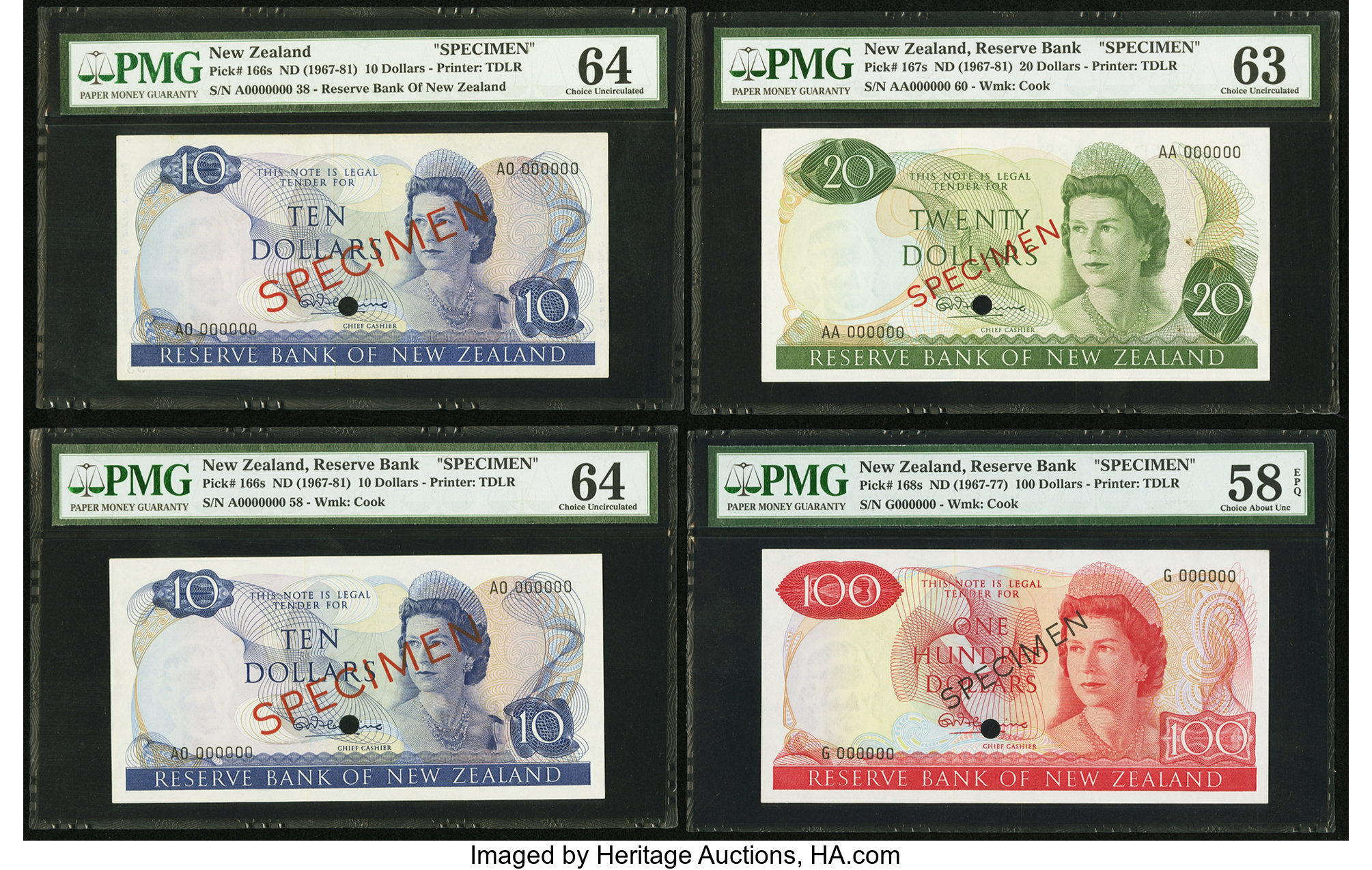 image for: New Zealand  20 dollars (B114bs)