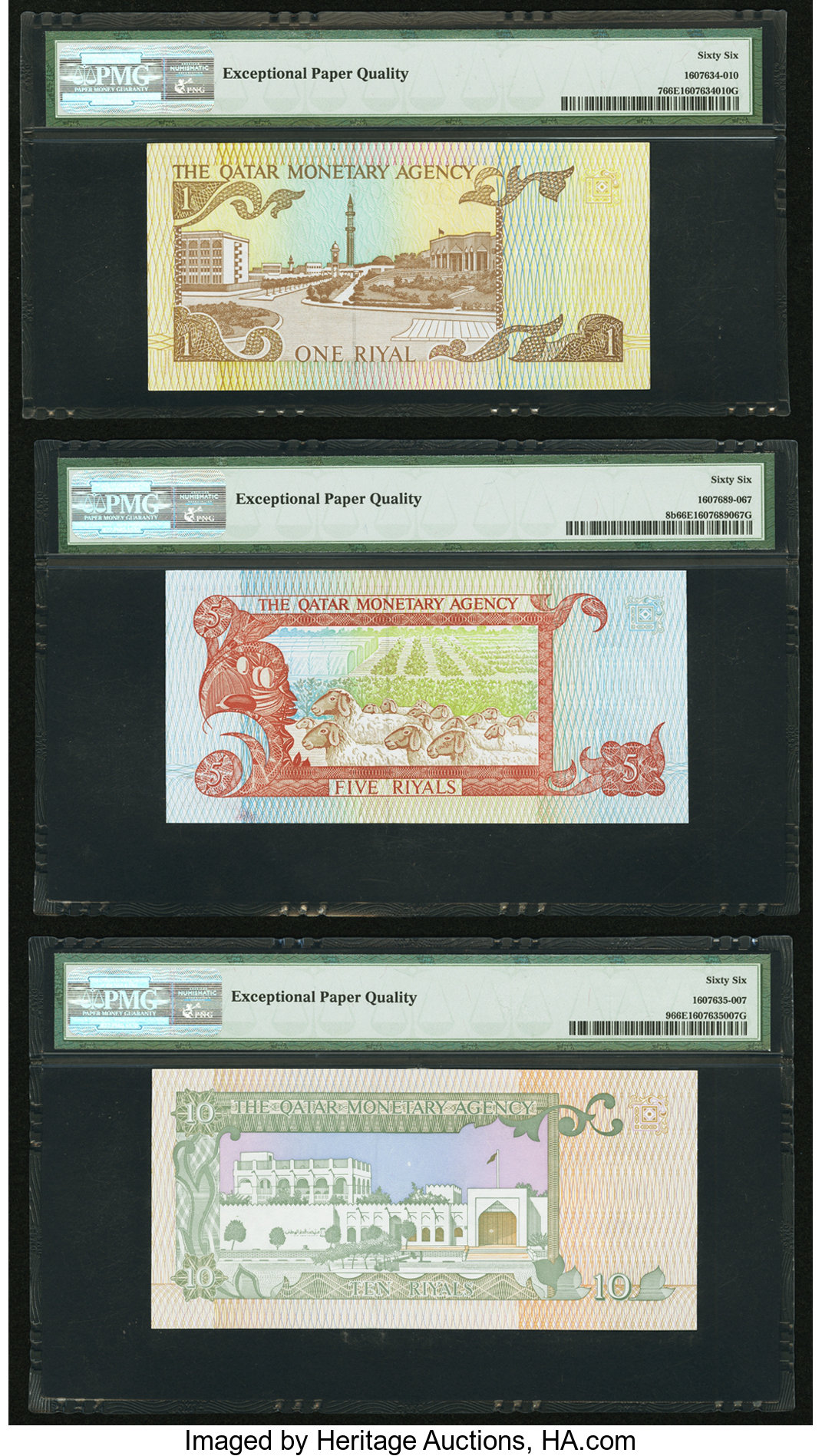 image for: Qatar  50 riyals (B110as3)