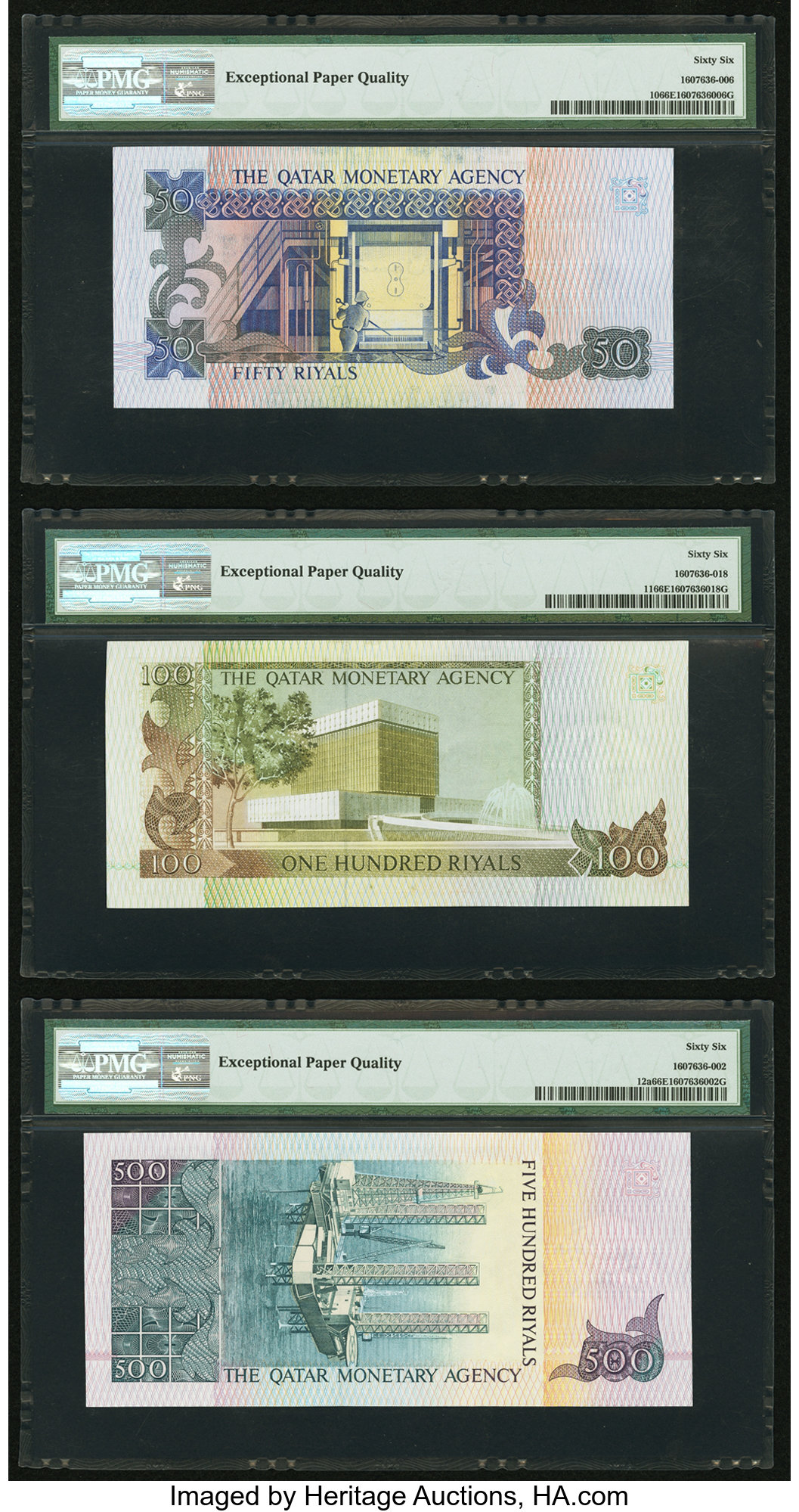 image for: Qatar  50 riyals (B110as3)