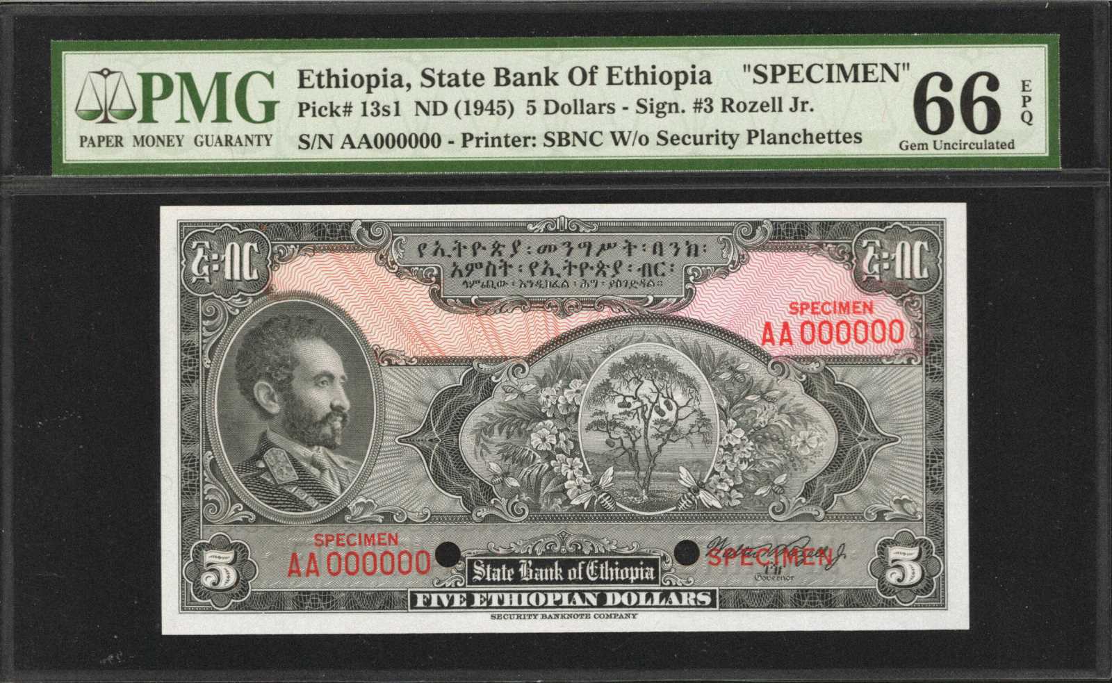 image for: Ethiopia  50 Ethiopian dollars(B204ap)