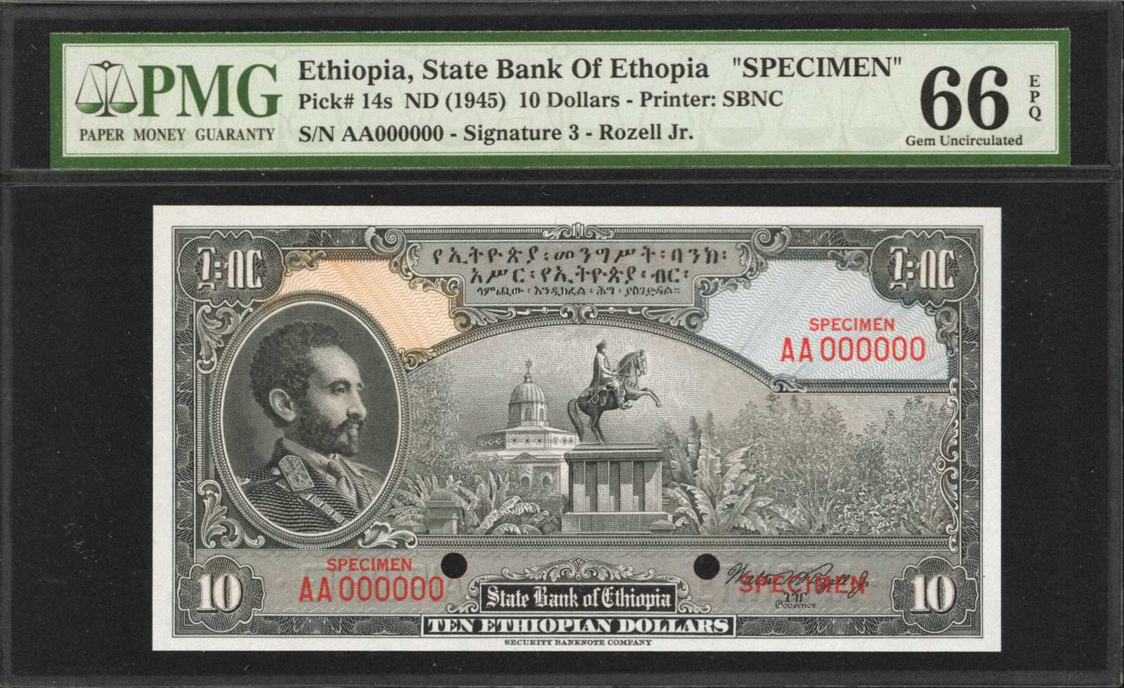image for: Ethiopia  50 Ethiopian dollars(B204a)