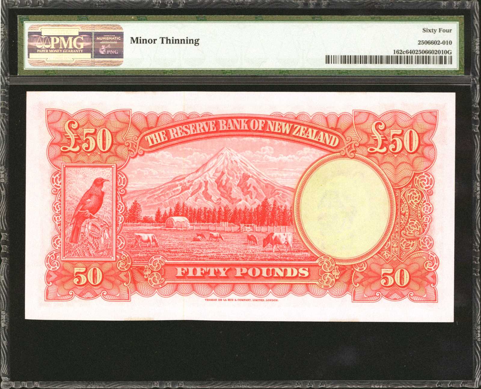 image for: New Zealand  50 pounds (B109cs)
