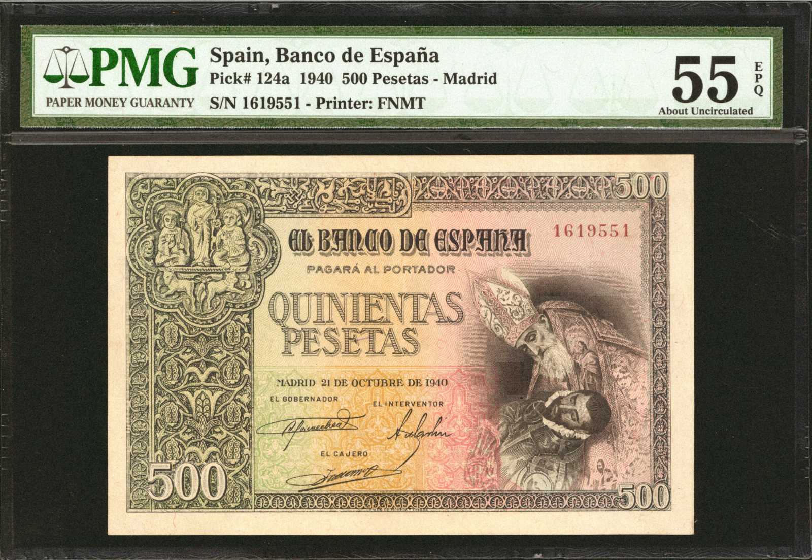 image for: Spain  500 pesetas (B590a)