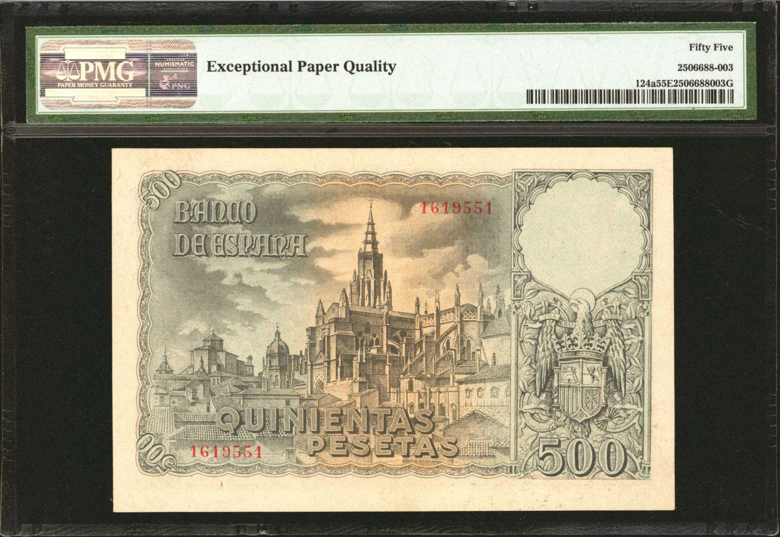 image for: Spain  500 pesetas (B590a)