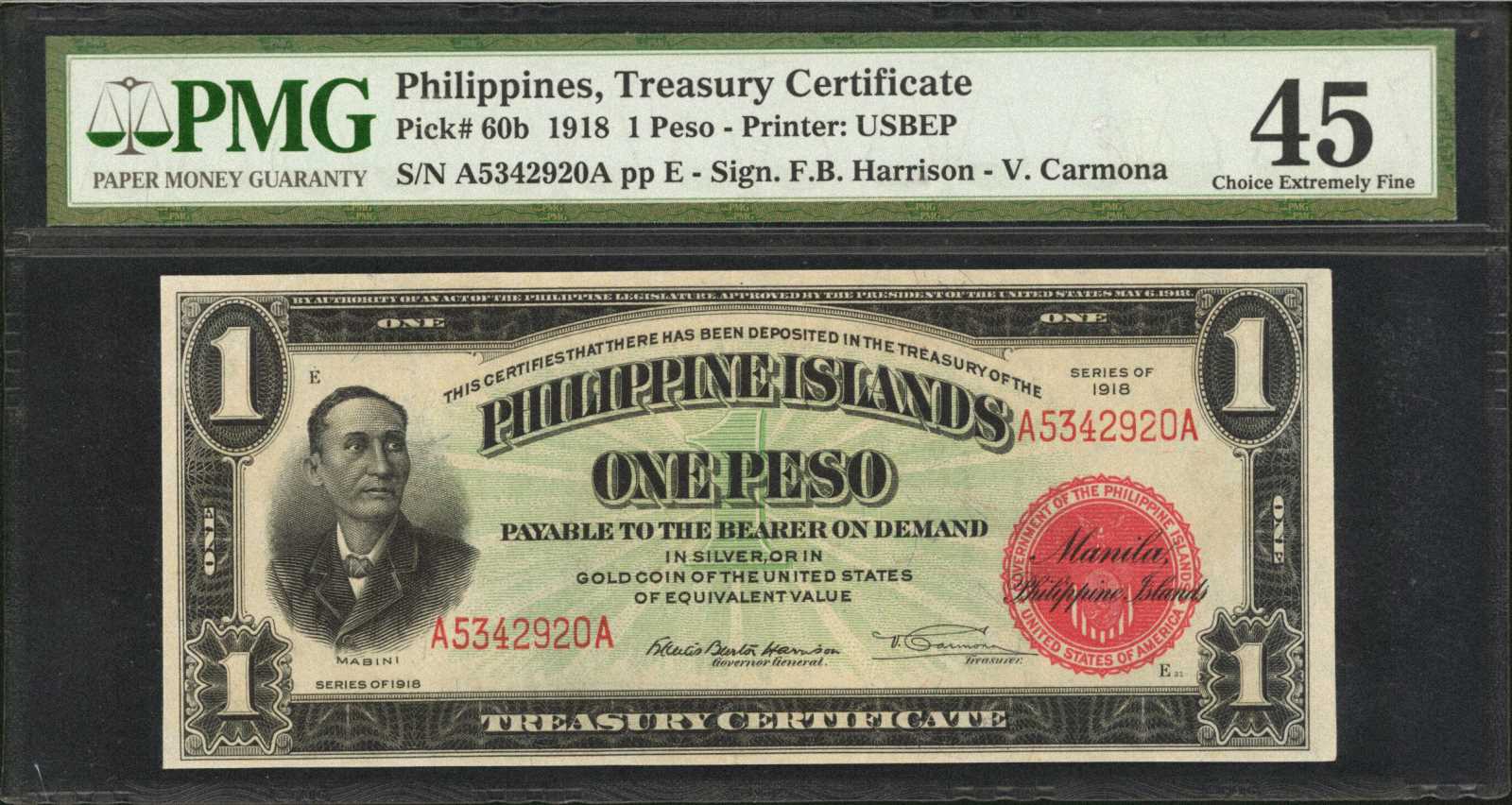 image for: Philippines  1 peso (B516a)