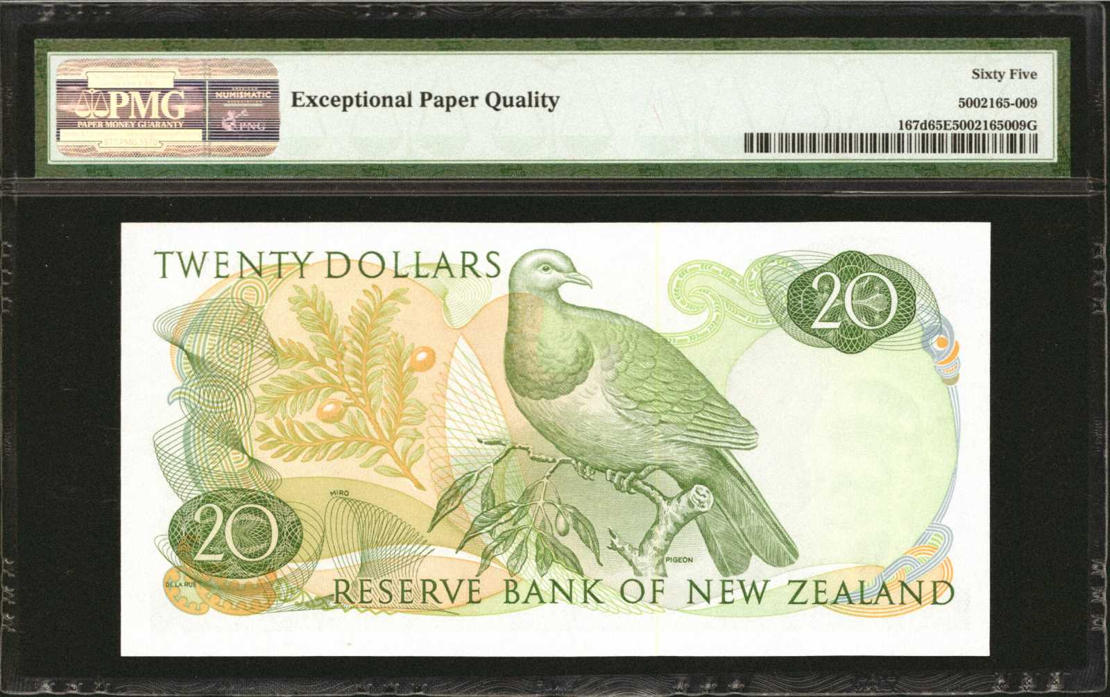 image for: New Zealand  20 dollars (B114dz)