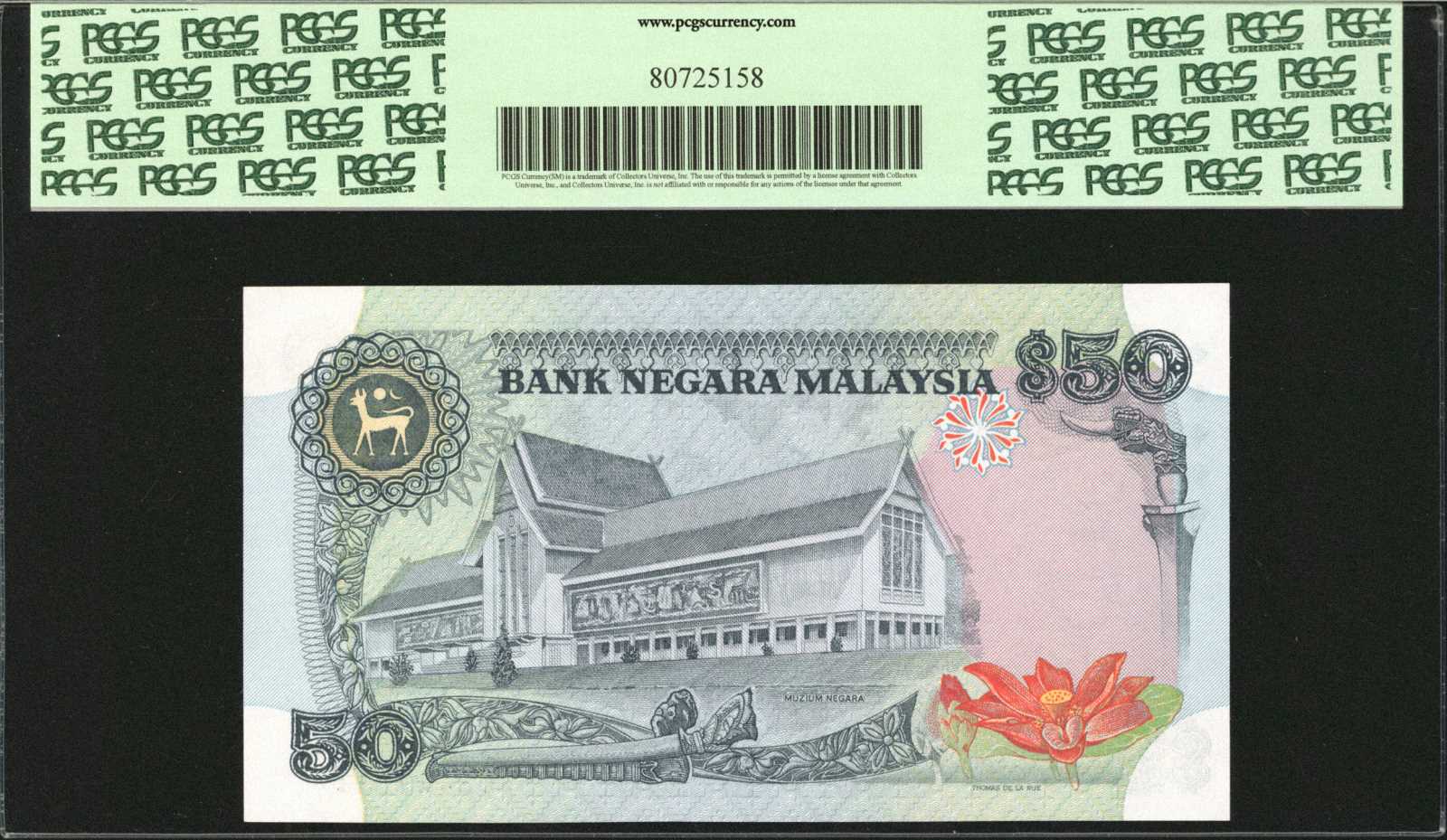 image for: Malaysia  50 ringgit (B123ap)
