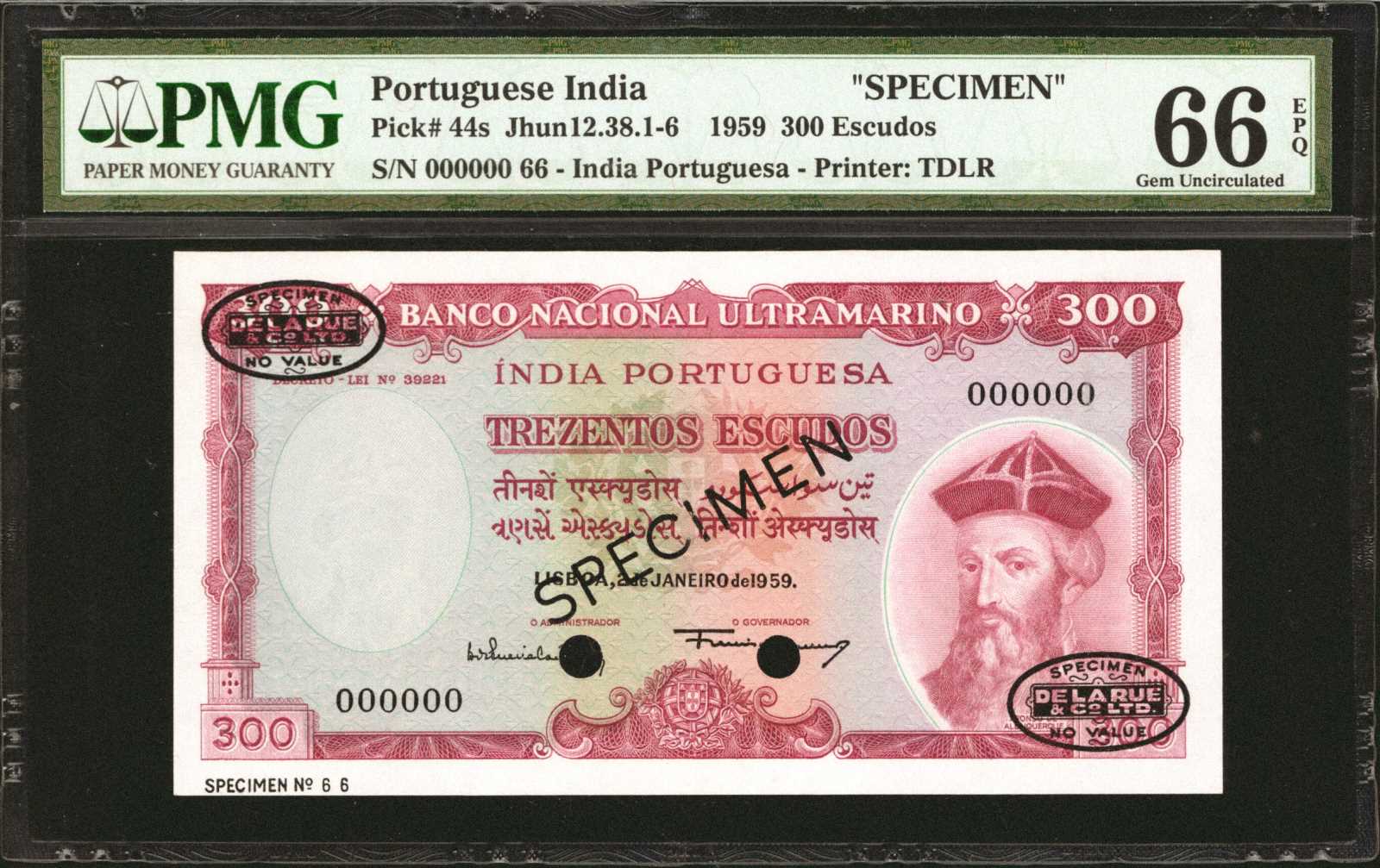 image for: Portuguese India  600 escudos(B334f)