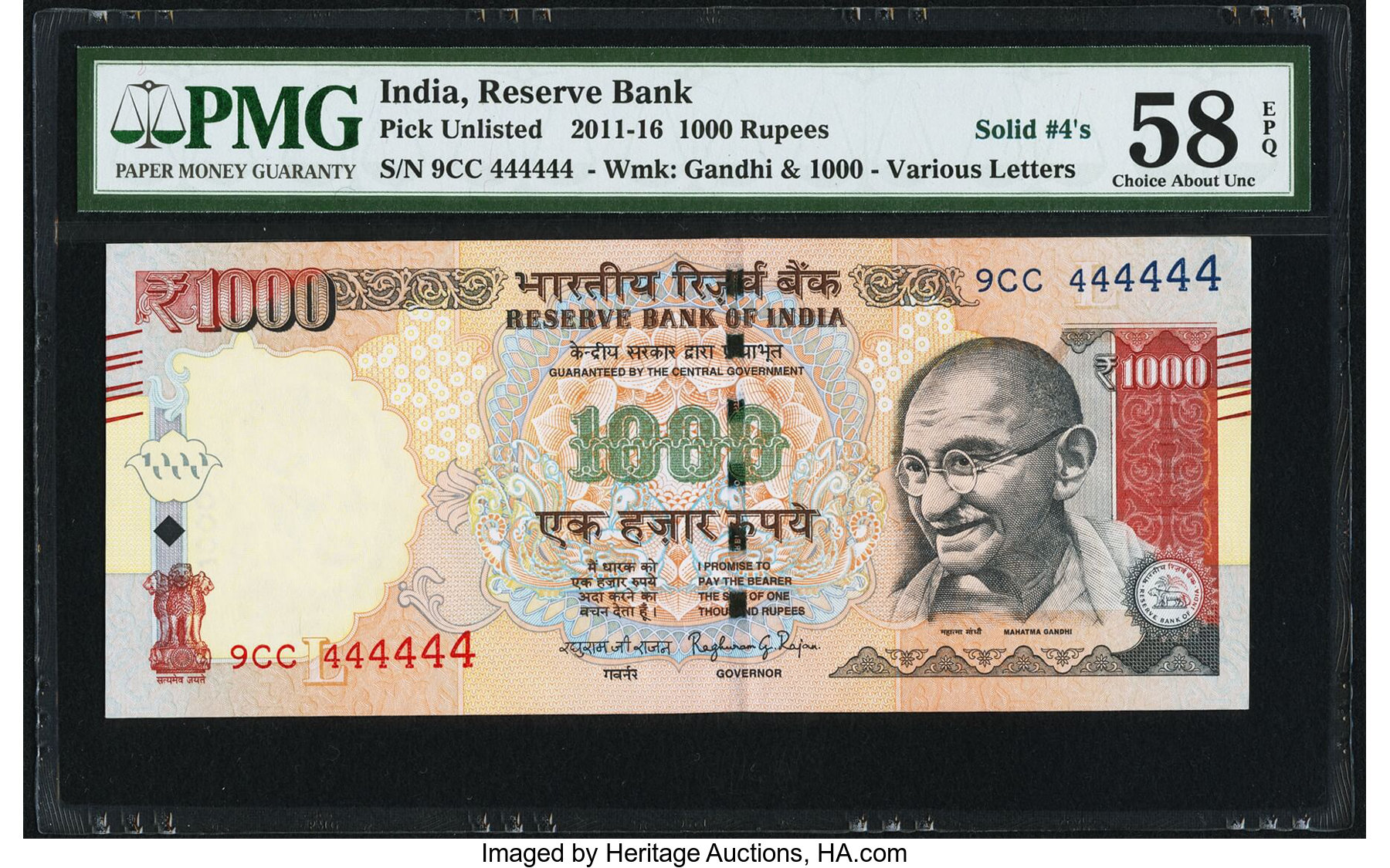 image for: India  1,000 rupees (B291a)
