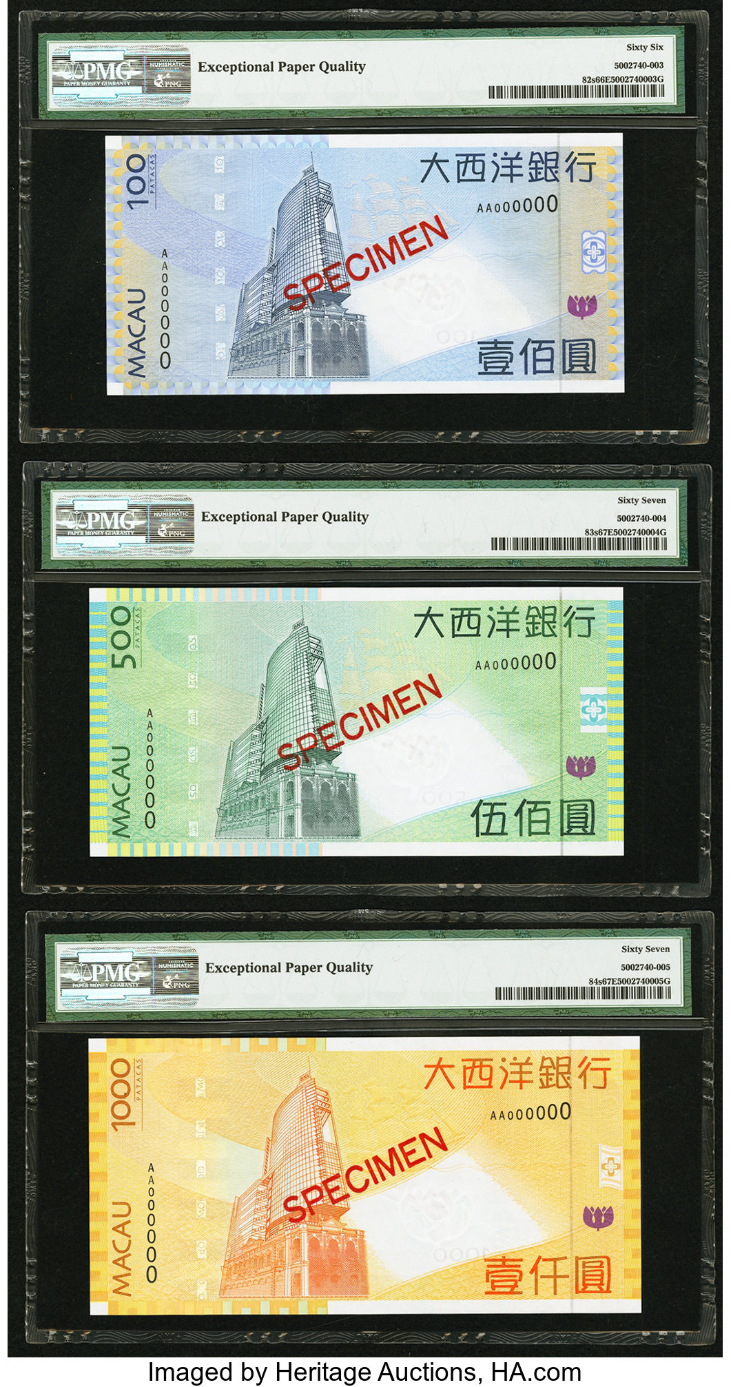 image for: Macau  20 patacas (B069a)