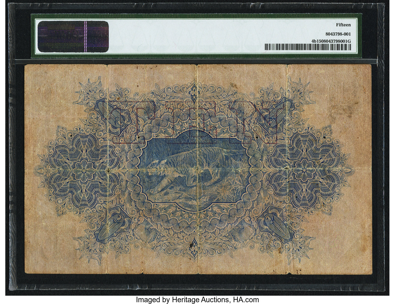 image for: Straits Settlements  10 dollars	VG	VF	VF(B107bs)