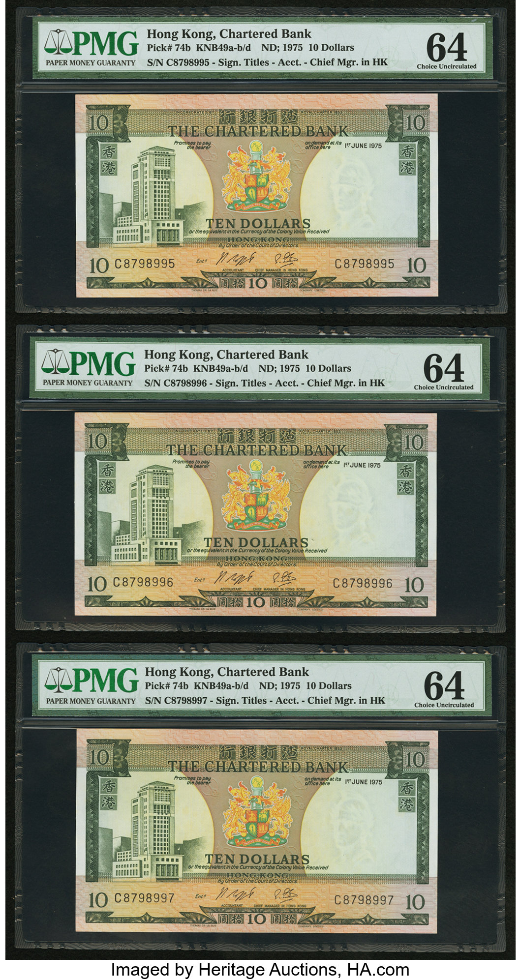 image for: Hong Kong  10 dollars(B369e)