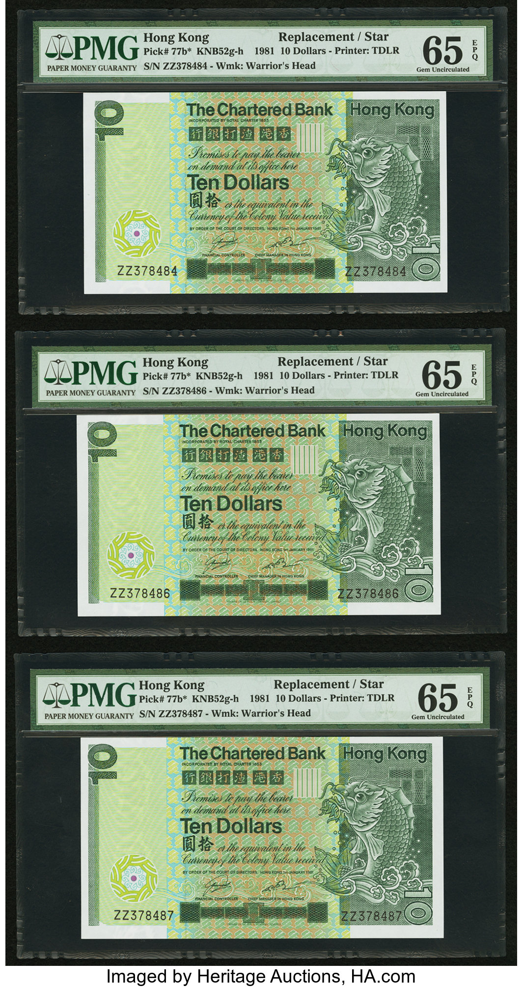 image for: Hong Kong  10 dollars(B372a)
