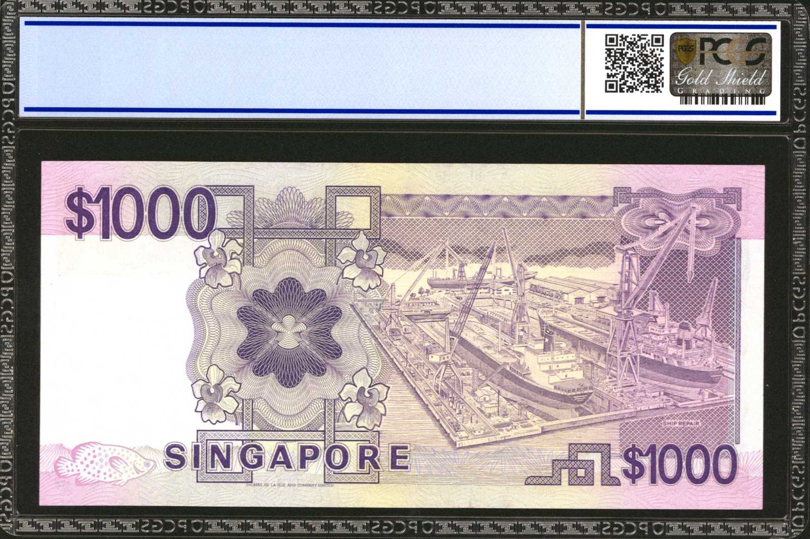 image for: Singapore  1,000 dollars (B126z)