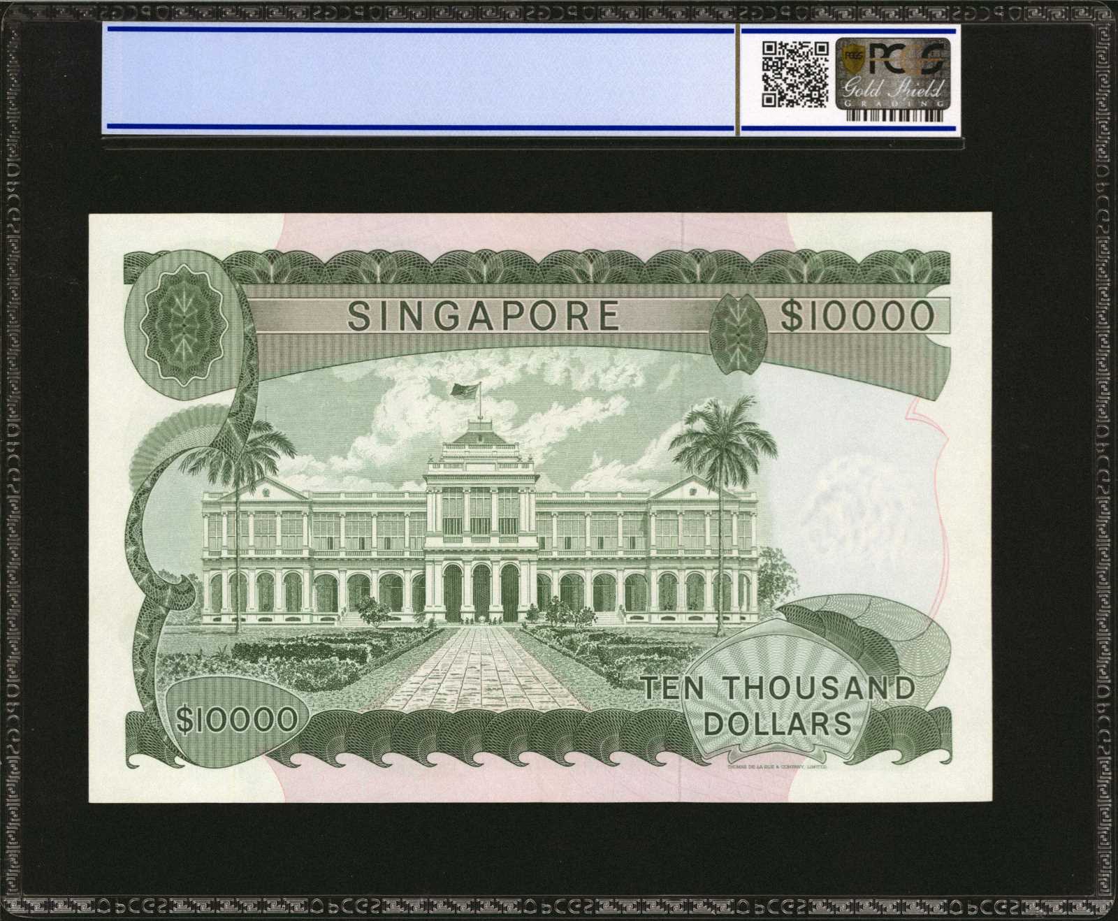 image for: Singapore  1,000 dollars (B108cs)
