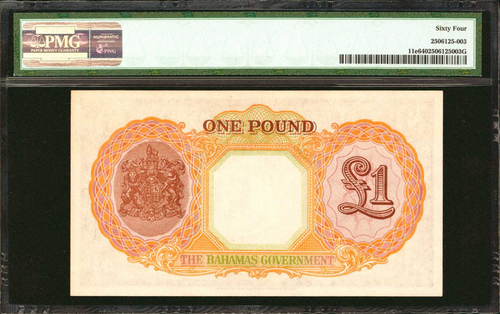 image for: Bahamas  1 pound(B110e)