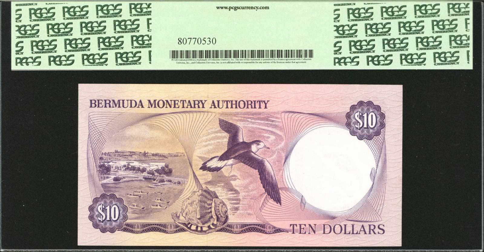 image for: Bermuda  10 dollars (B203z)