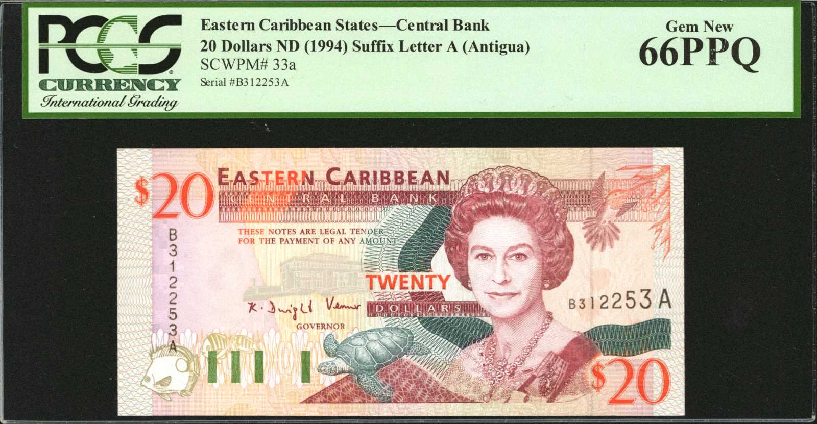 image for: East Caribbean States  10 dollars (B211g)