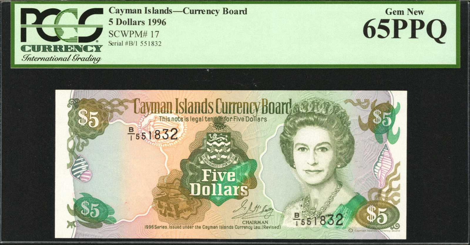 image for: Cayman Islands  25 dollars (B114as)