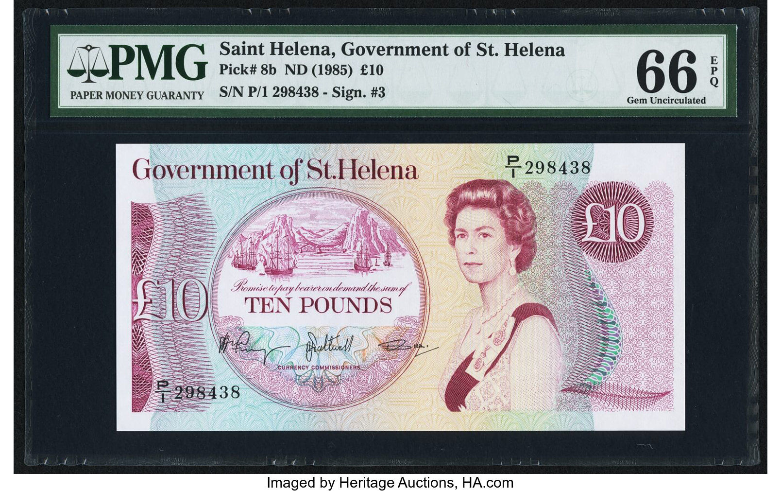 image for: Saint Helena  10 pounds (B304p)
