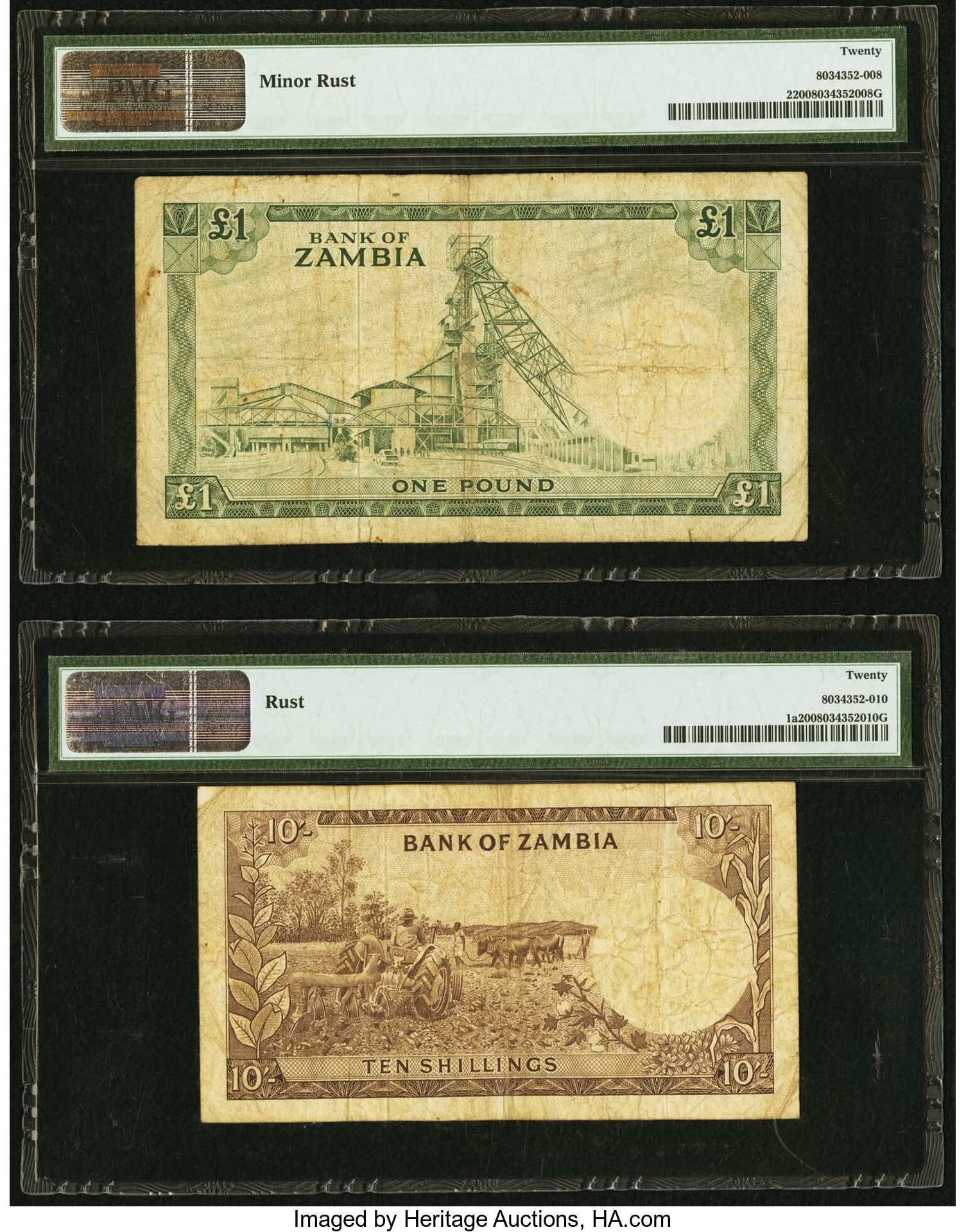 image for: Zambia  10 shillings(B101as2)