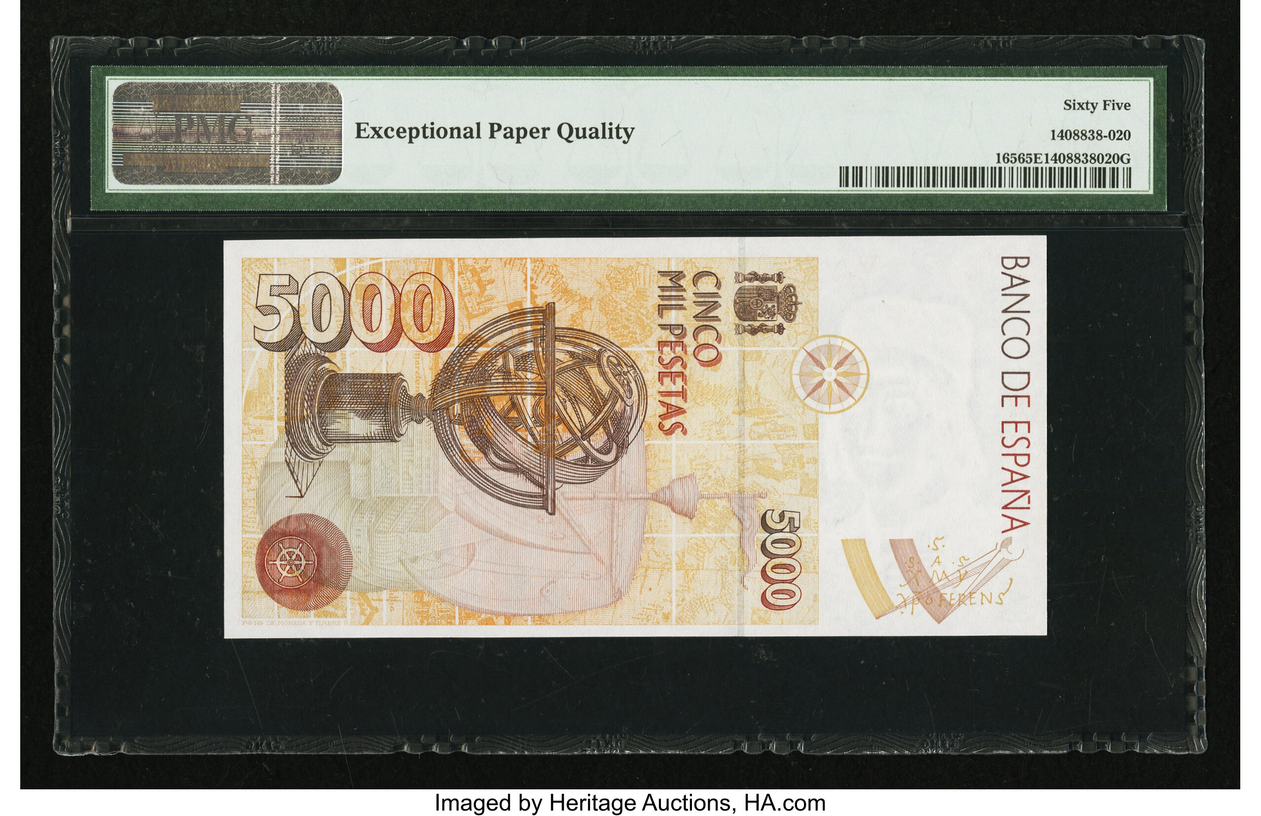 image for: Spain  5,000 pesetas (B631a)