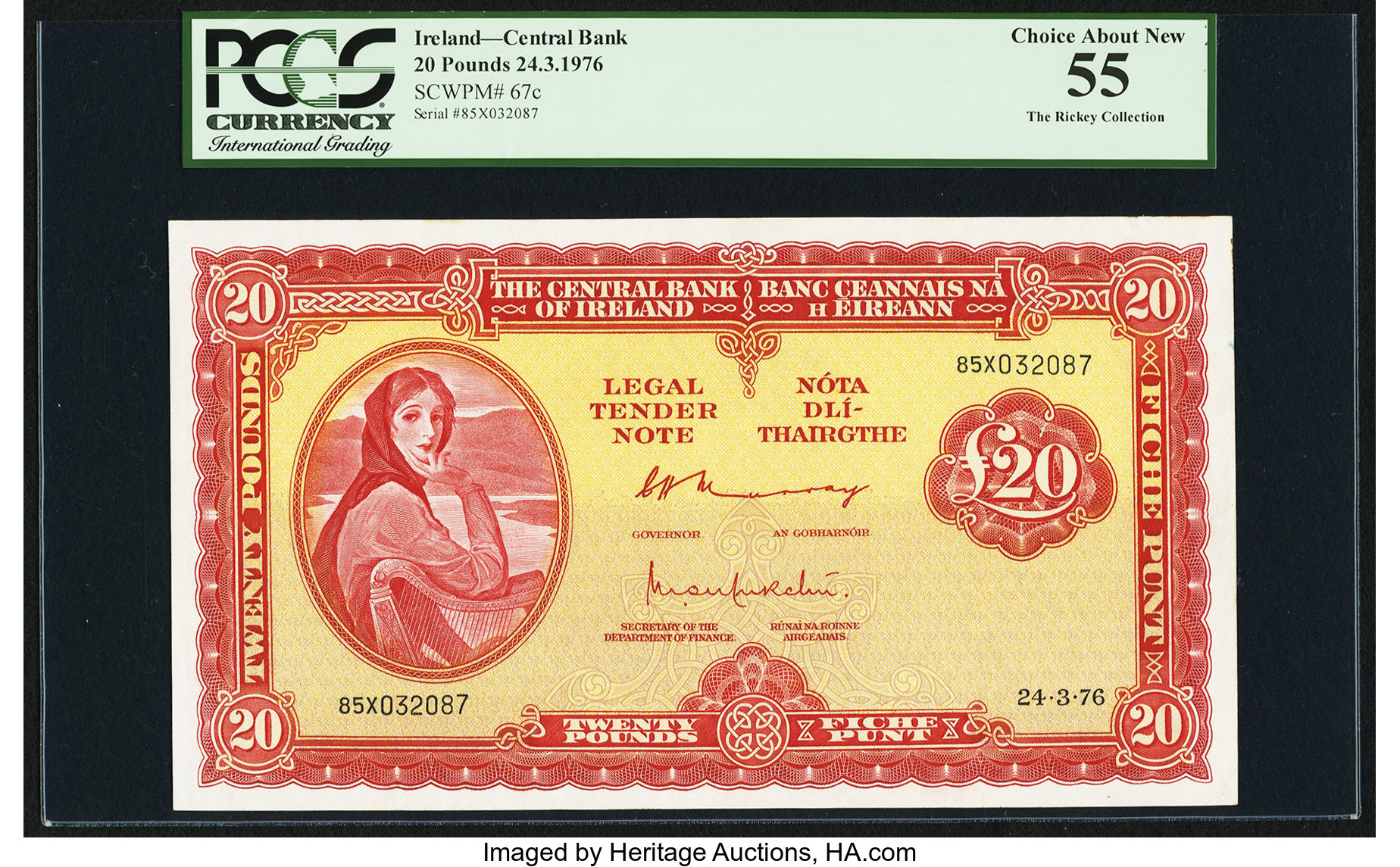image for: Ireland, Republic of  20 pounds (B212bs)