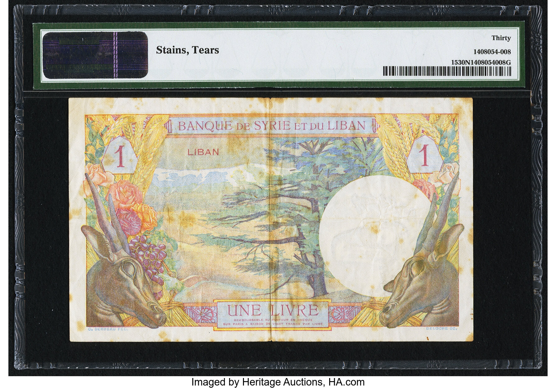  Red; diagonal black SPECIMEN ovpt front/back; all-zero s/n  thumbnail 9
