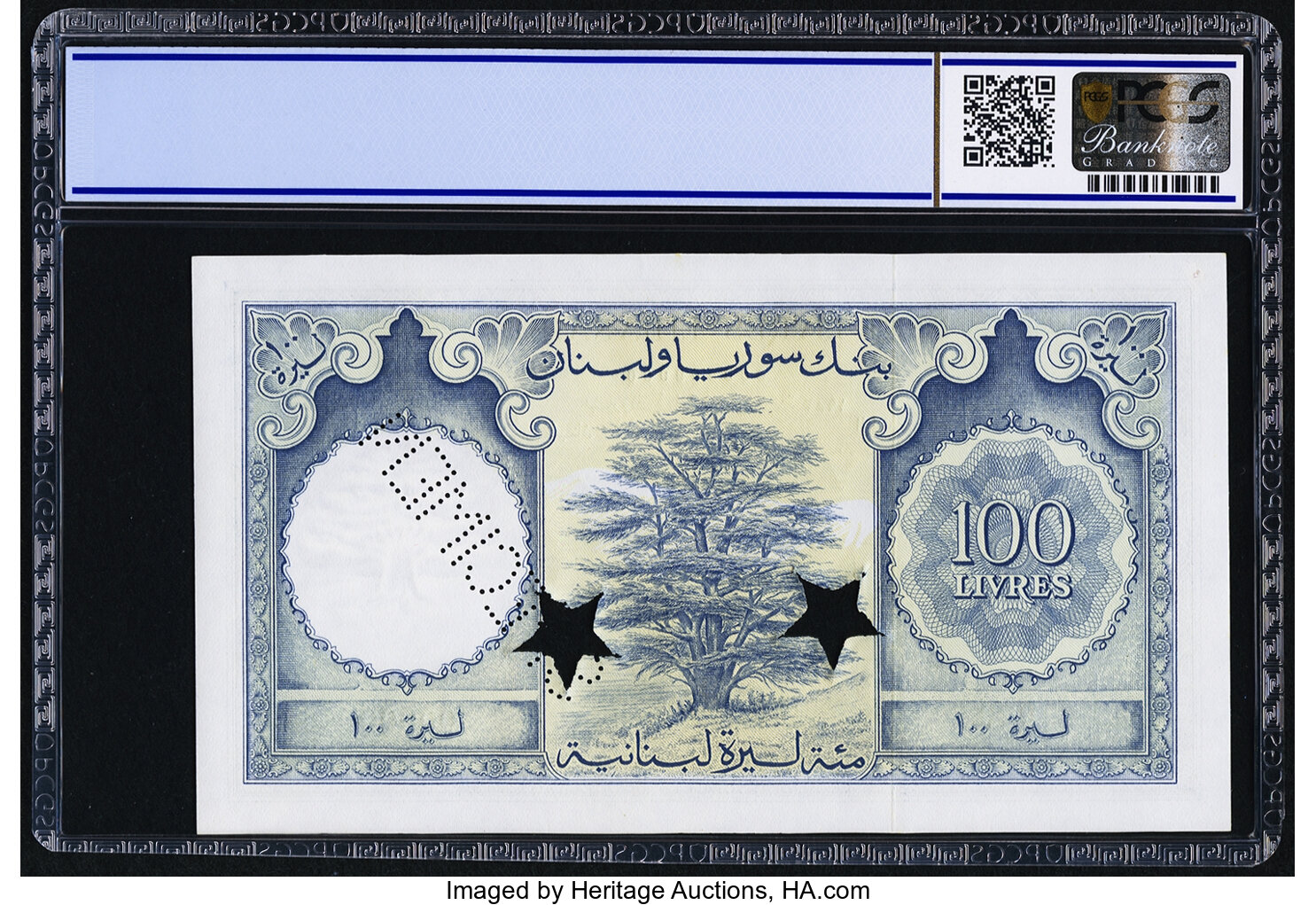 image for: Lebanon  100 livres libanaises (Lebanese pounds) (B229c)