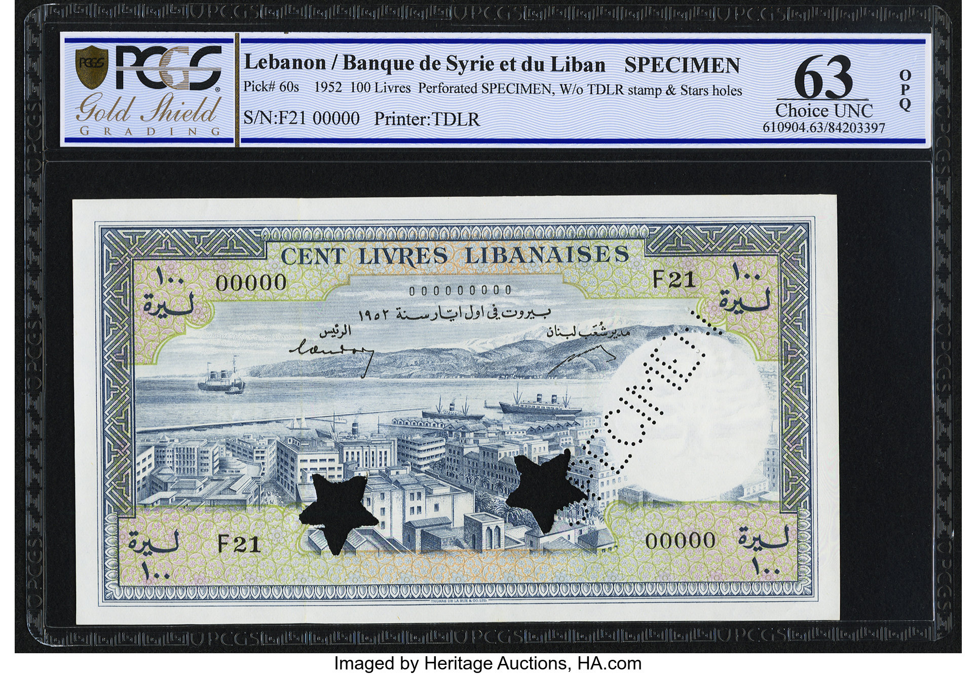 image for: Lebanon  100 livres libanaises (Lebanese pounds) (B229a)