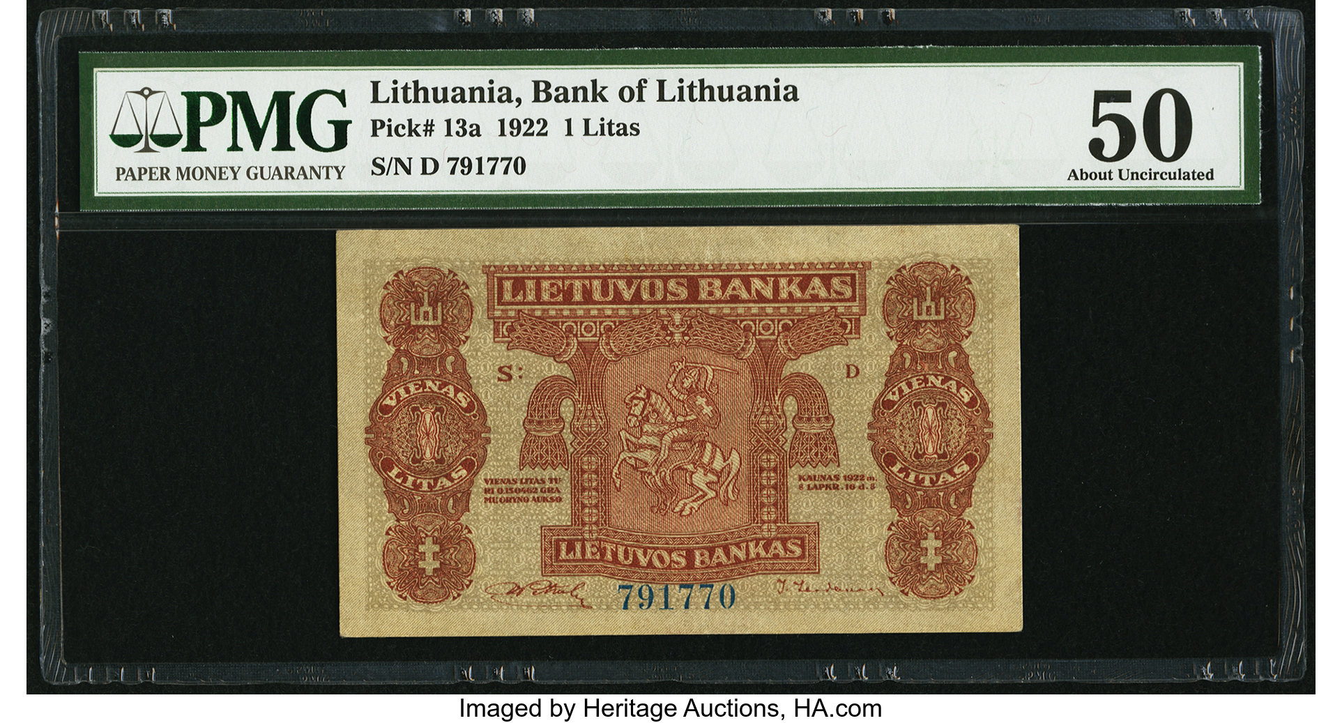 image for: Lithuania  1 litas(B113as3)