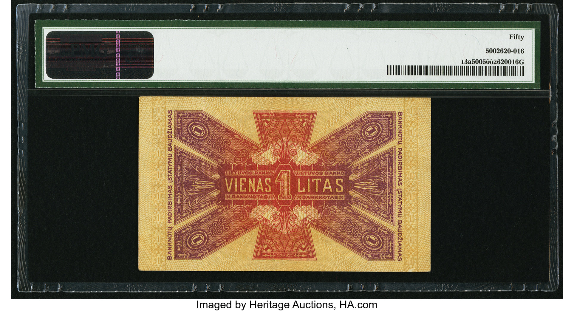 image for: Lithuania  1 litas(B113as1)