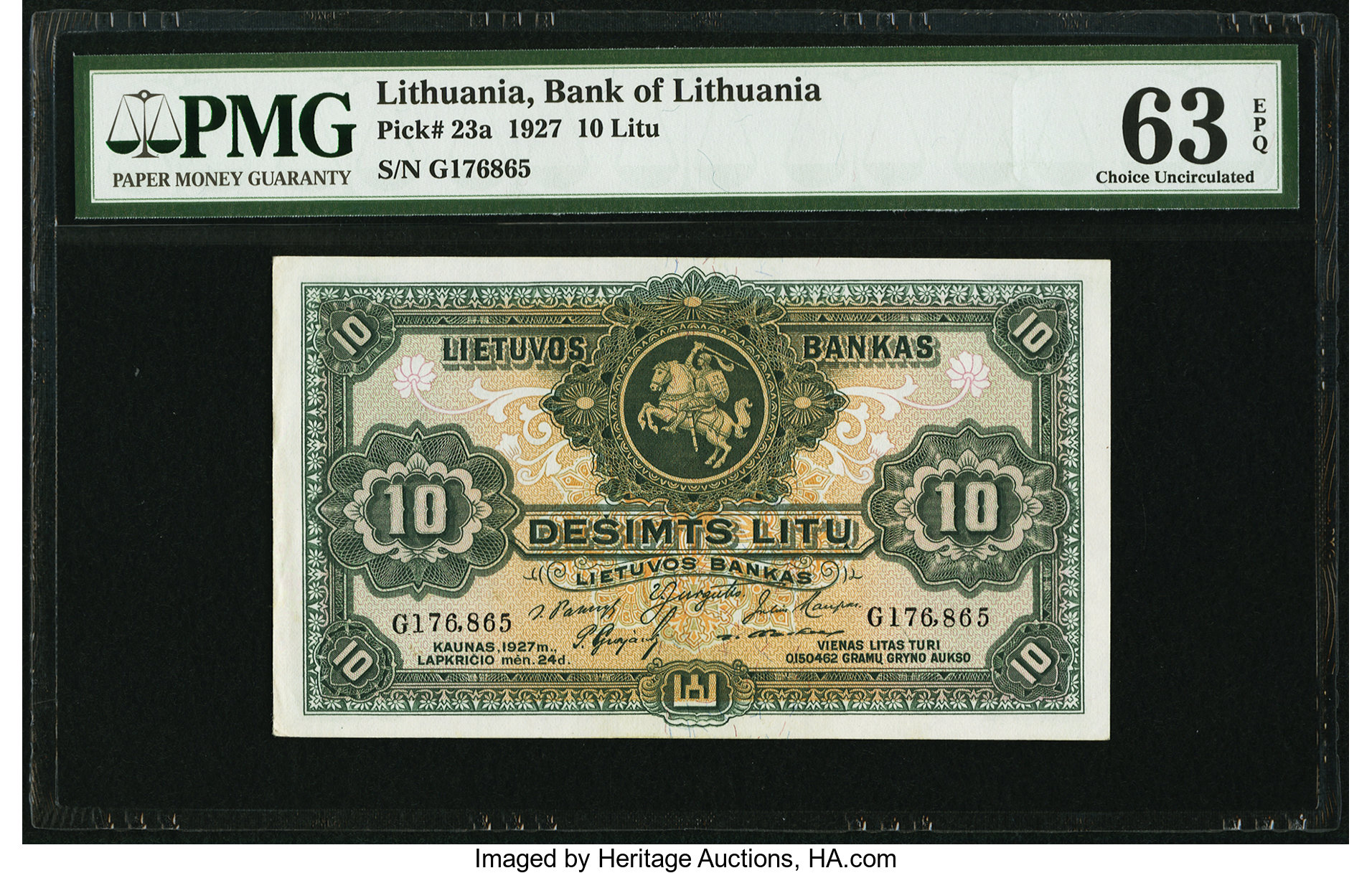 image for: Lithuania  10 lit?(B125a)