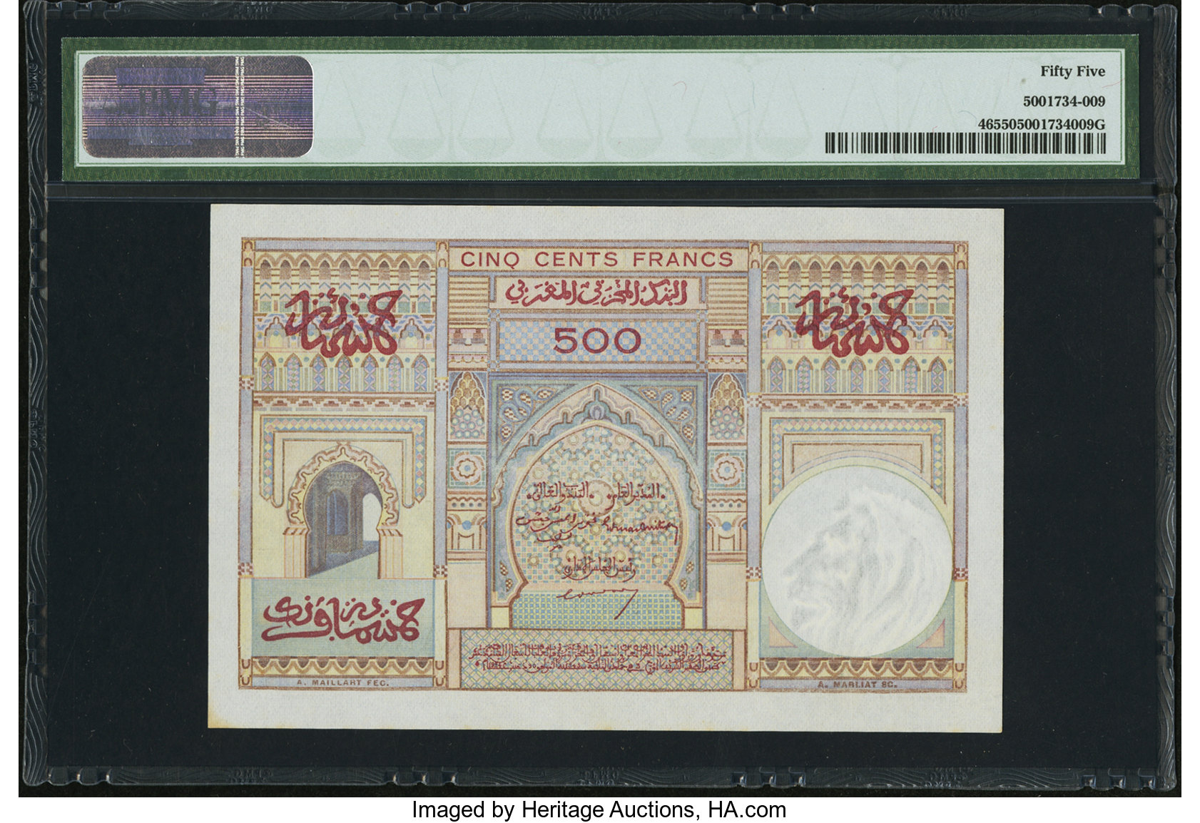 image for: Morocco  1,000 francs(B235a)
