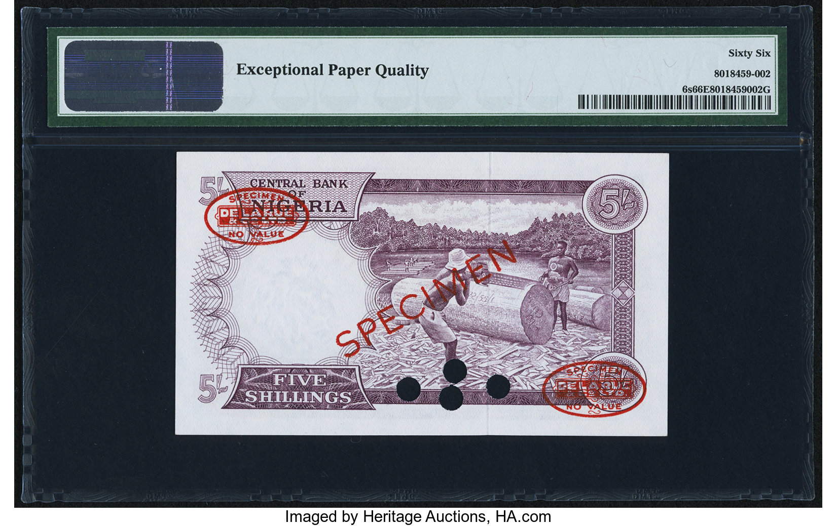 image for: Nigeria  5 shillings (B205as5)
