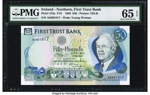 image for: Northern Ireland 50 pounds (B803as1)
