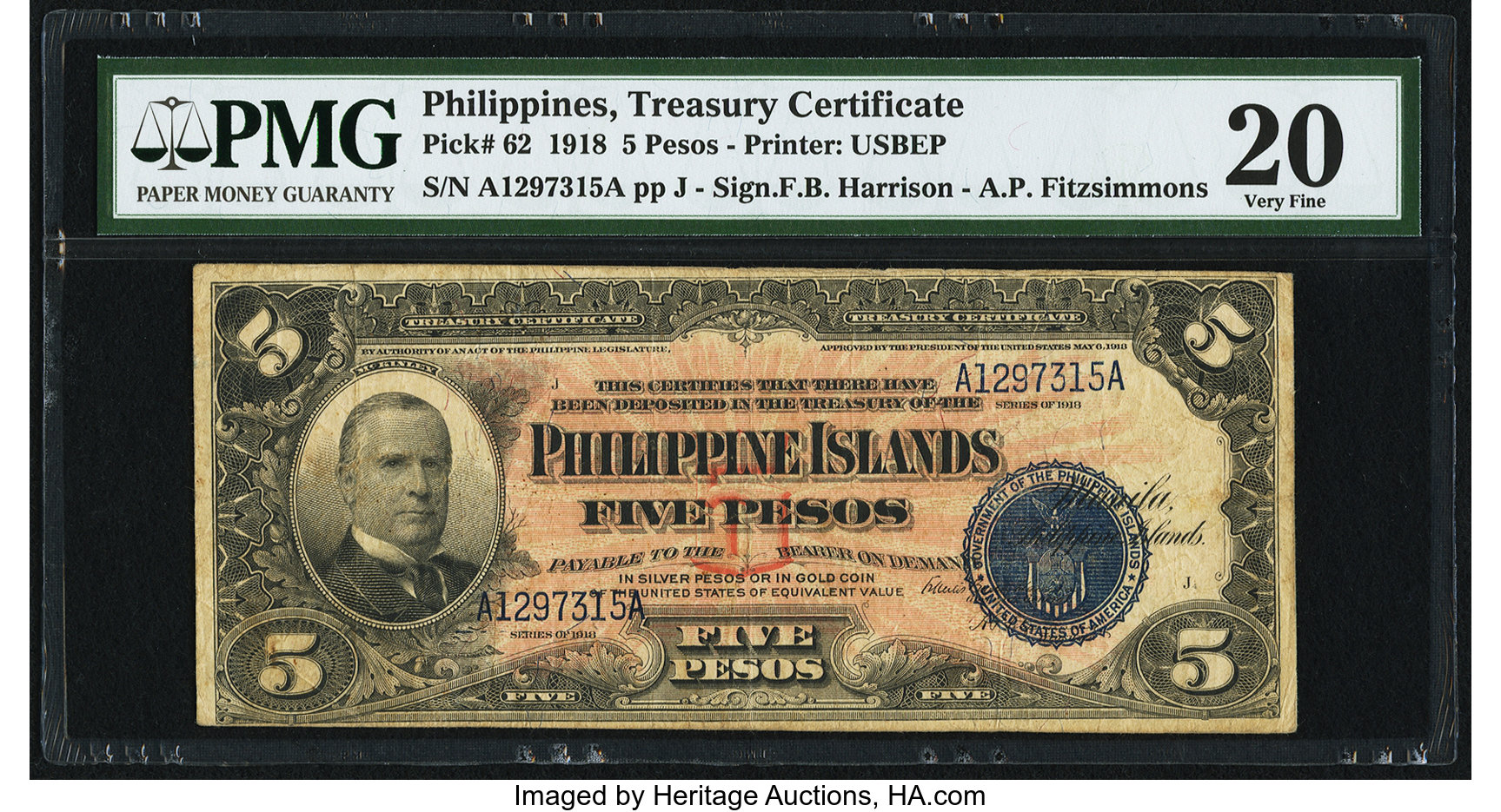 image for: Philippines  5 pesos (B518a)
